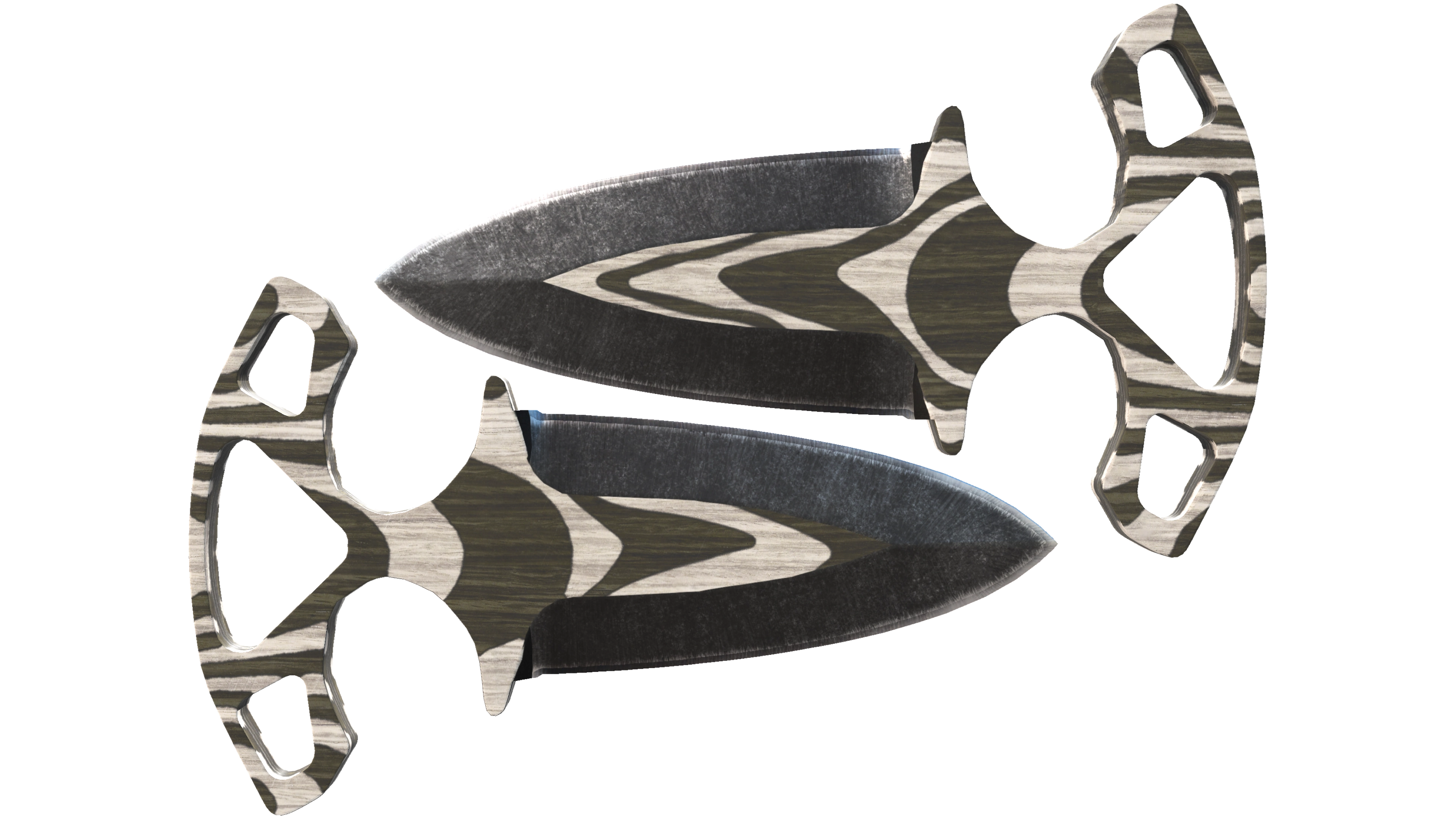 ★ Shadow Daggers | Black Laminate (Factory New)