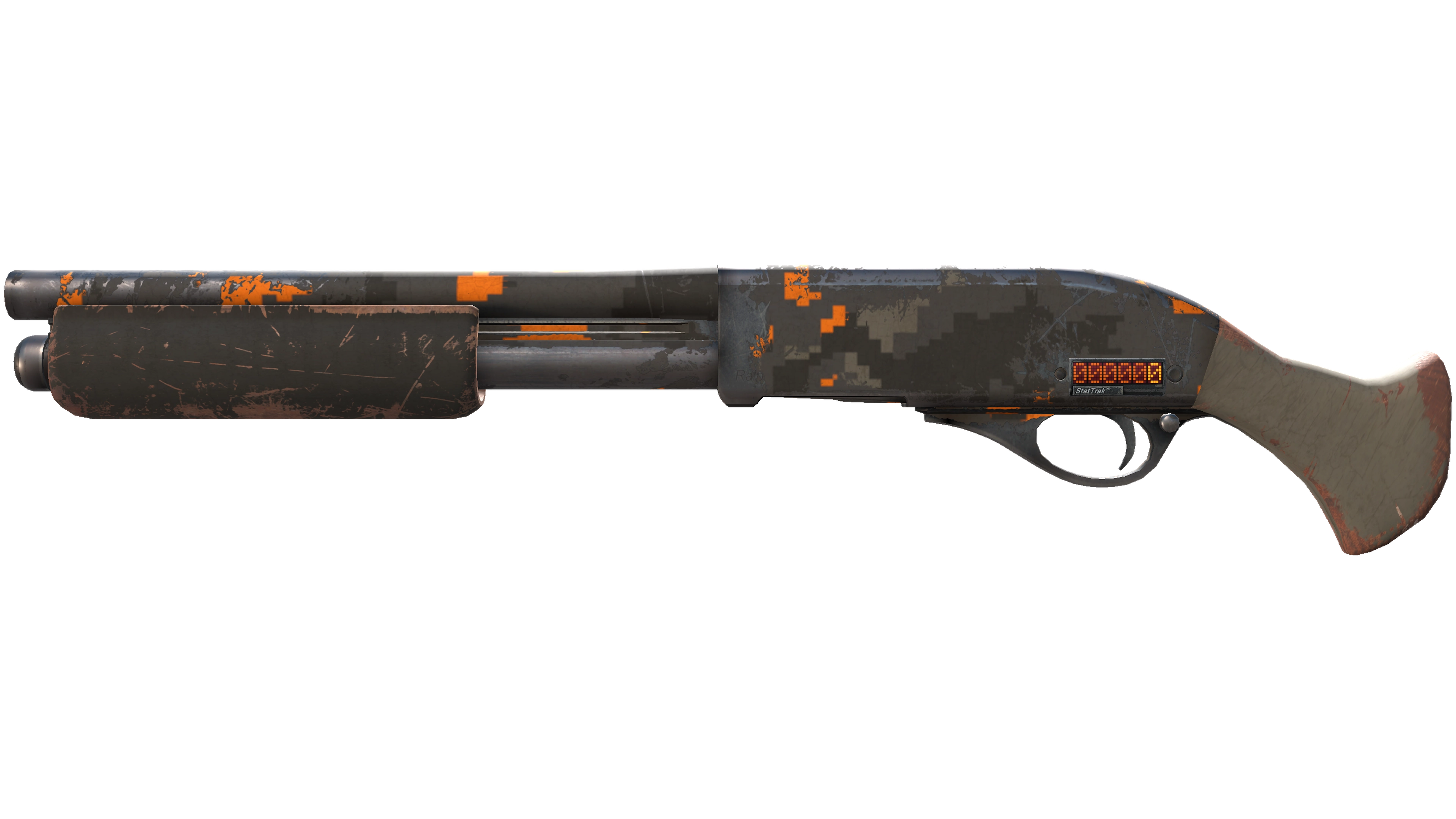 StatTrak™ Sawed-Off | Orange DDPAT (Field-Tested)