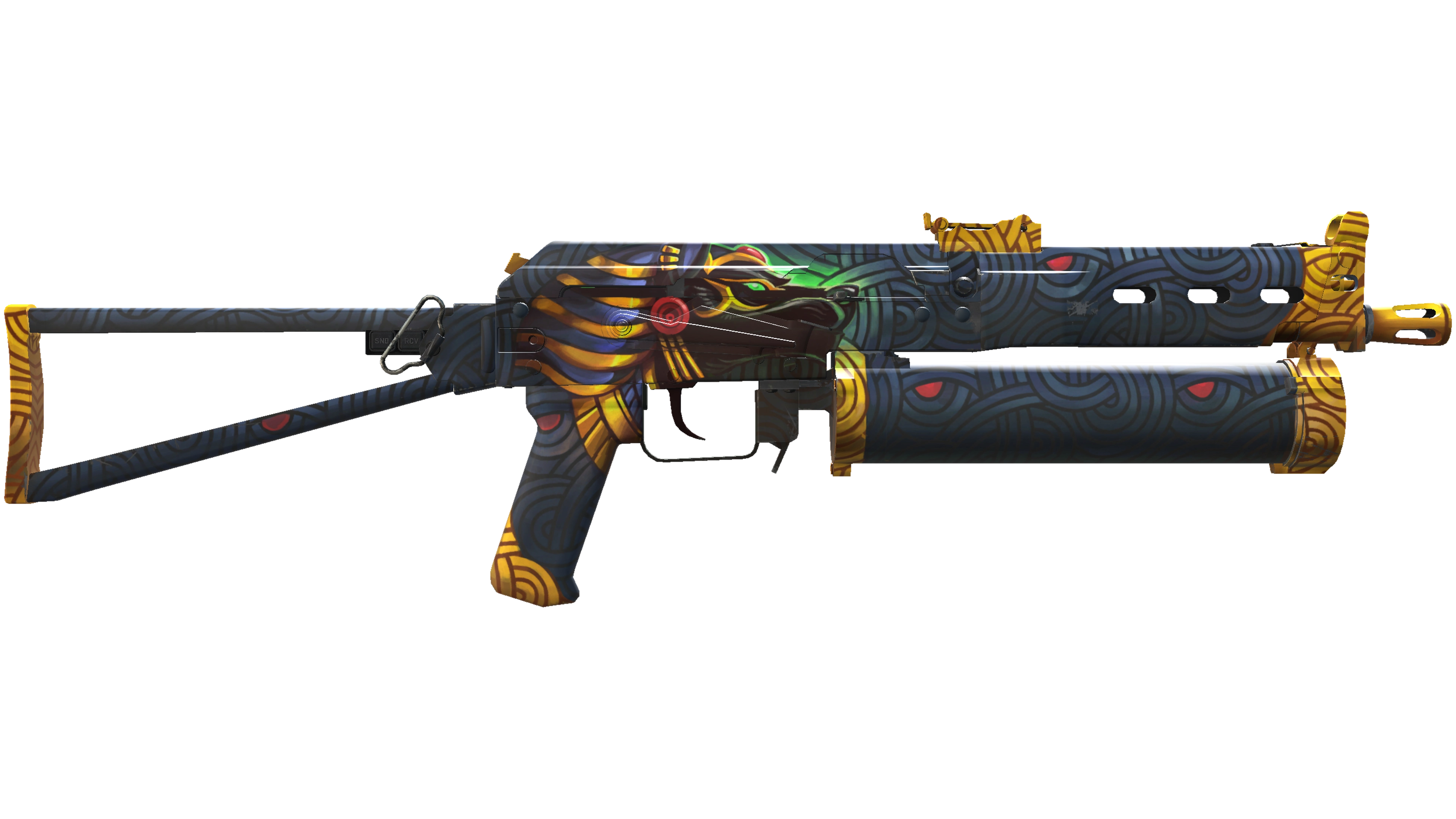 Miniatura de StatTrak™ PP-Bizon | Judgement of Anubis (Factory New)