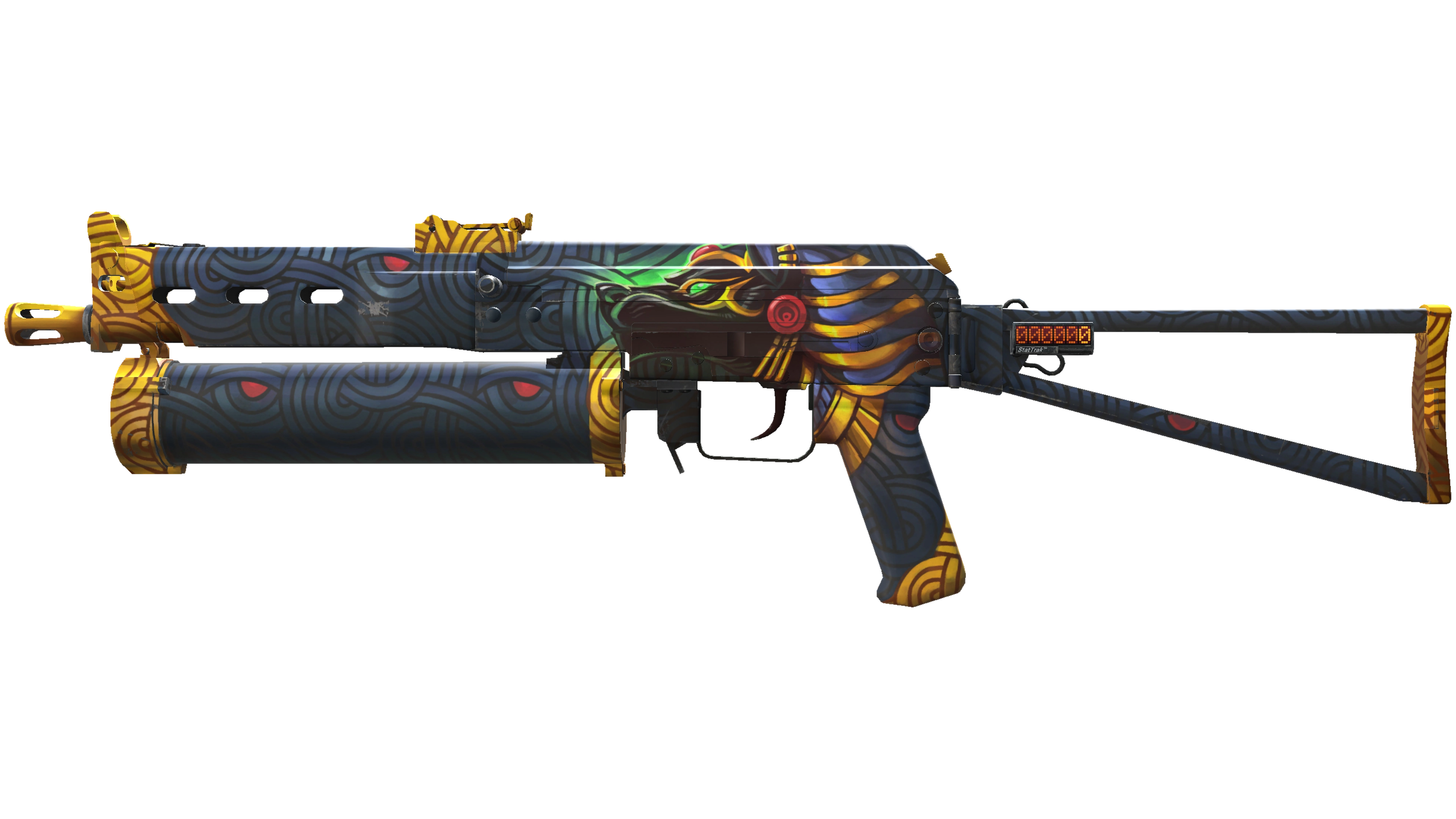 Miniatura de StatTrak™ PP-Bizon | Judgement of Anubis (Factory New)