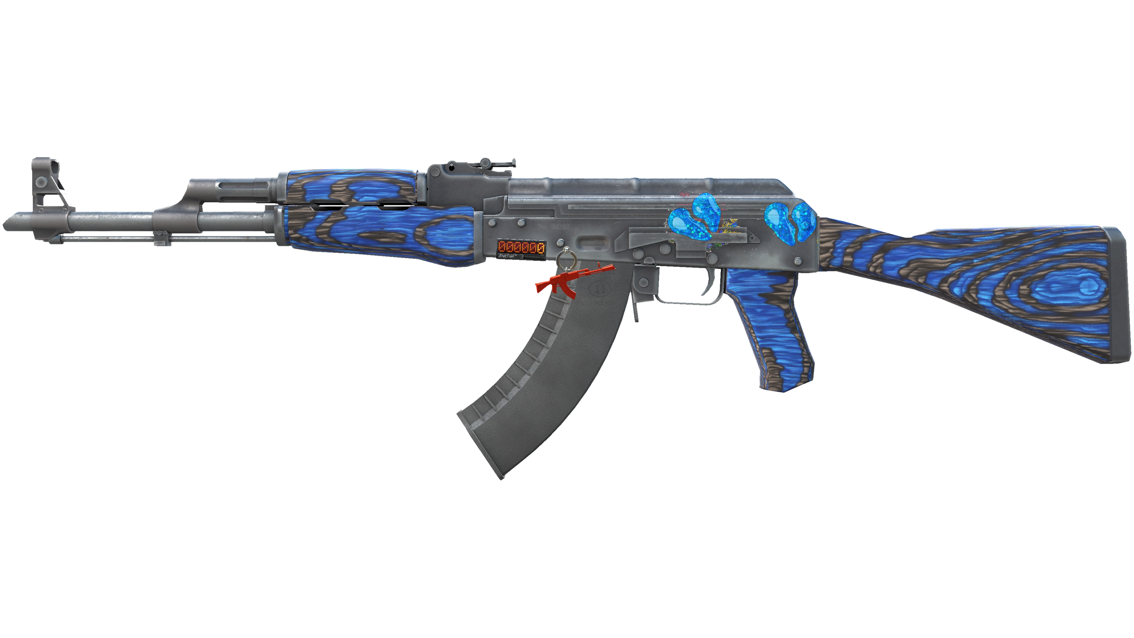 StatTrak™ AK-47 | Blue Laminate (Minimal Wear)