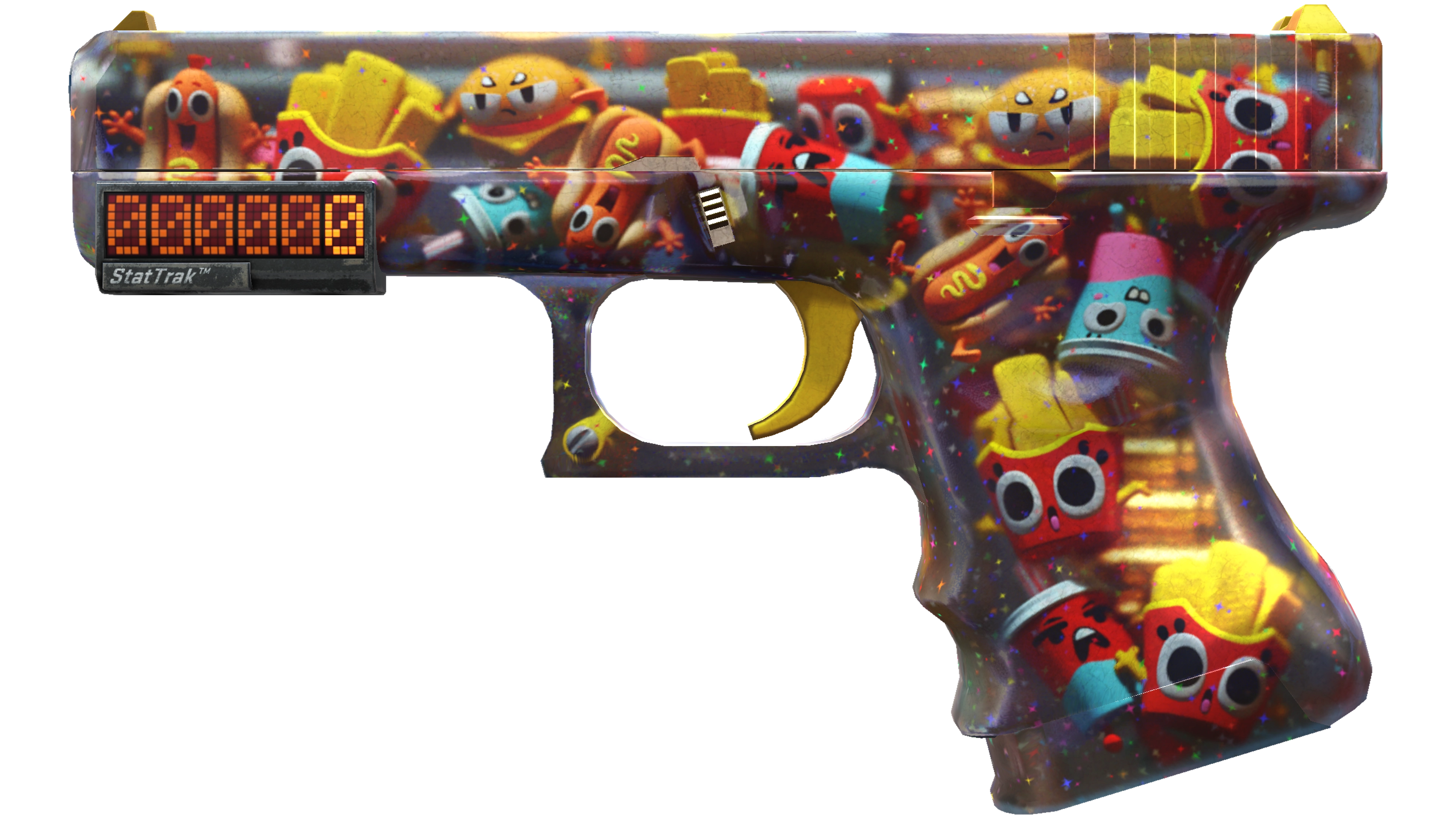 StatTrak™ Glock-18 | Snack Attack (Field-Tested) thumbnail