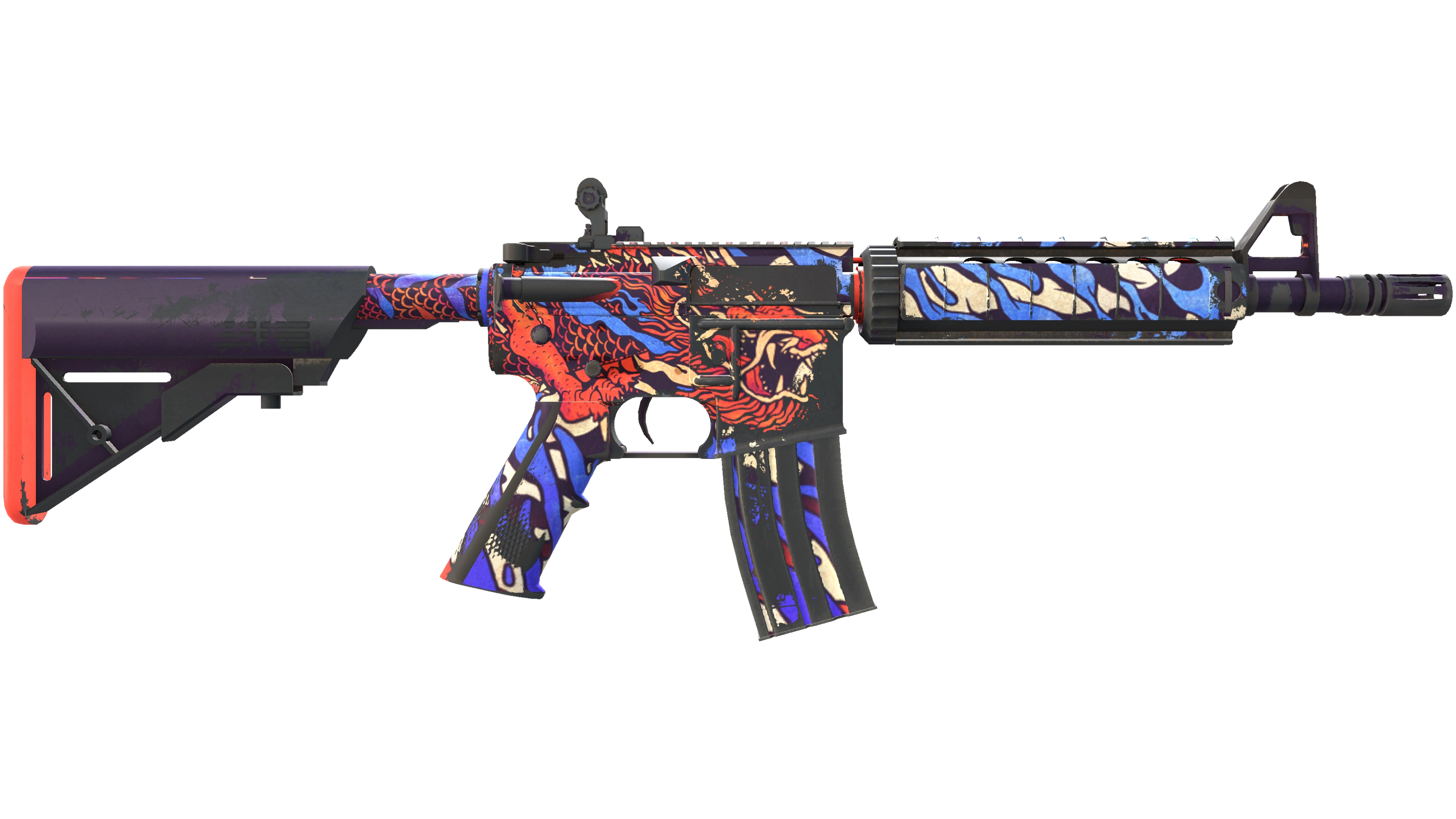 صورة مصغرة لـ StatTrak™ M4A4 | 龍王 (Dragon King) (Field-Tested)