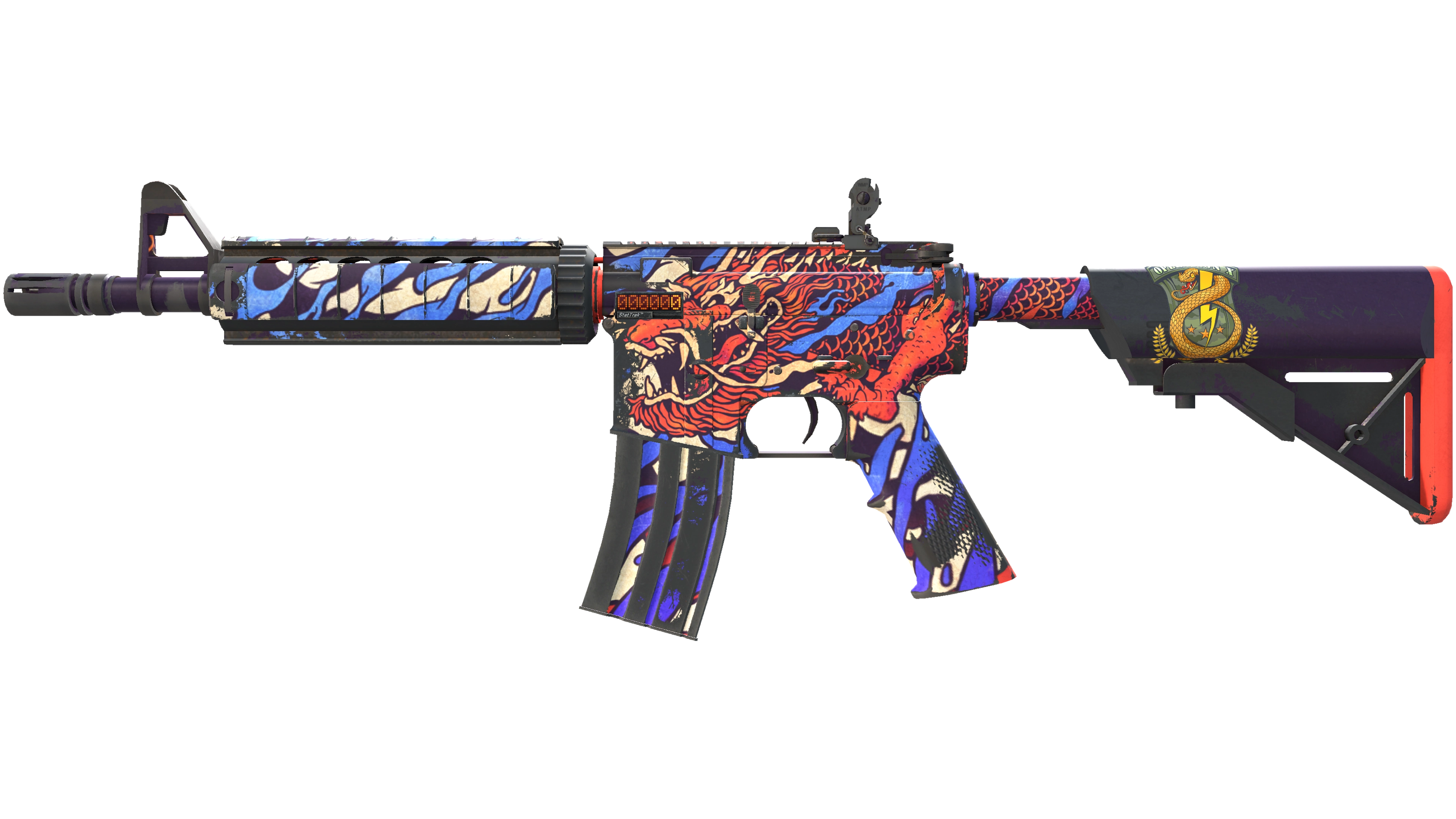 صورة مصغرة لـ StatTrak™ M4A4 | 龍王 (Dragon King) (Field-Tested)