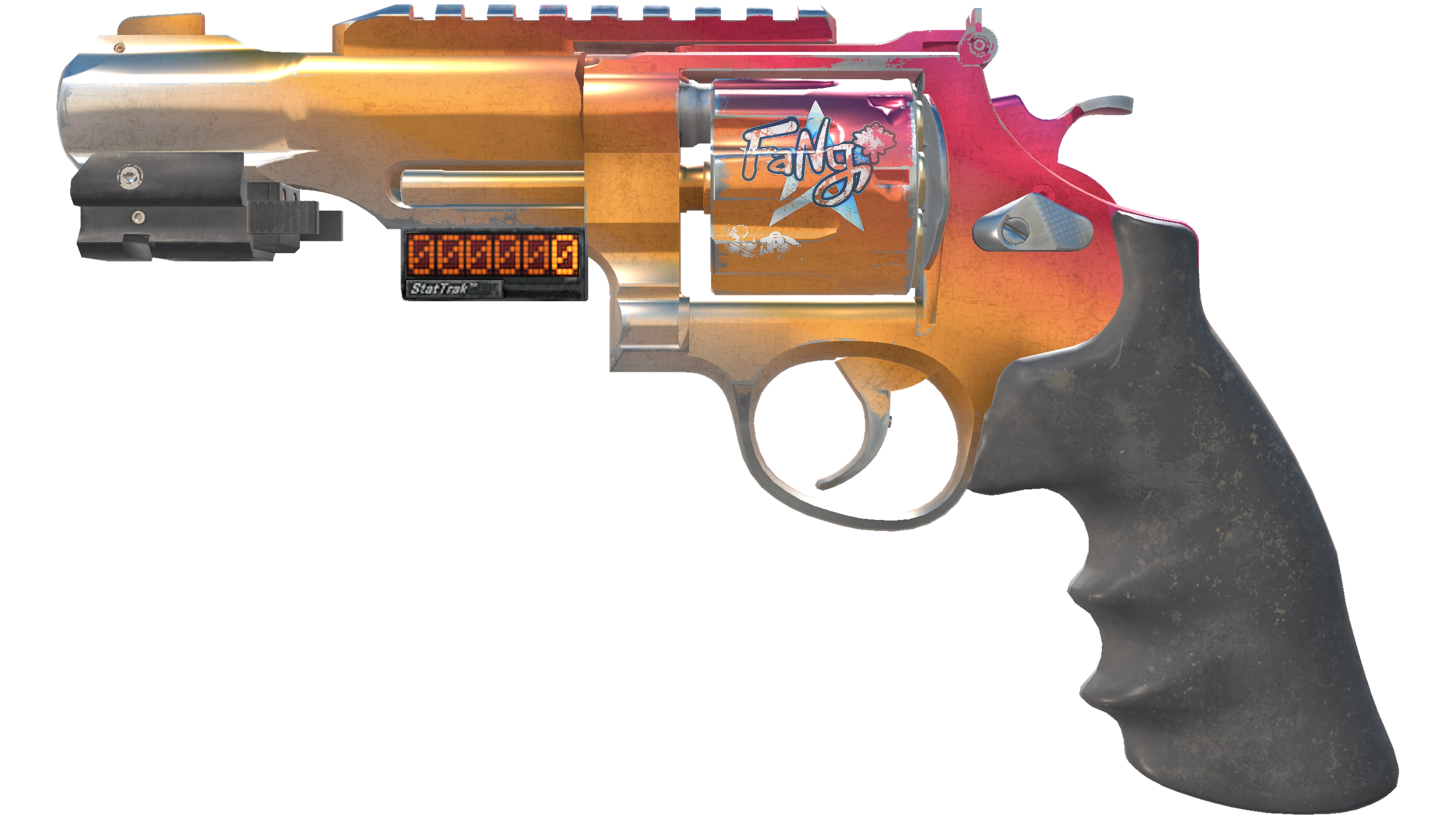 StatTrak™ R8 Revolver | Fade (Field-Tested)