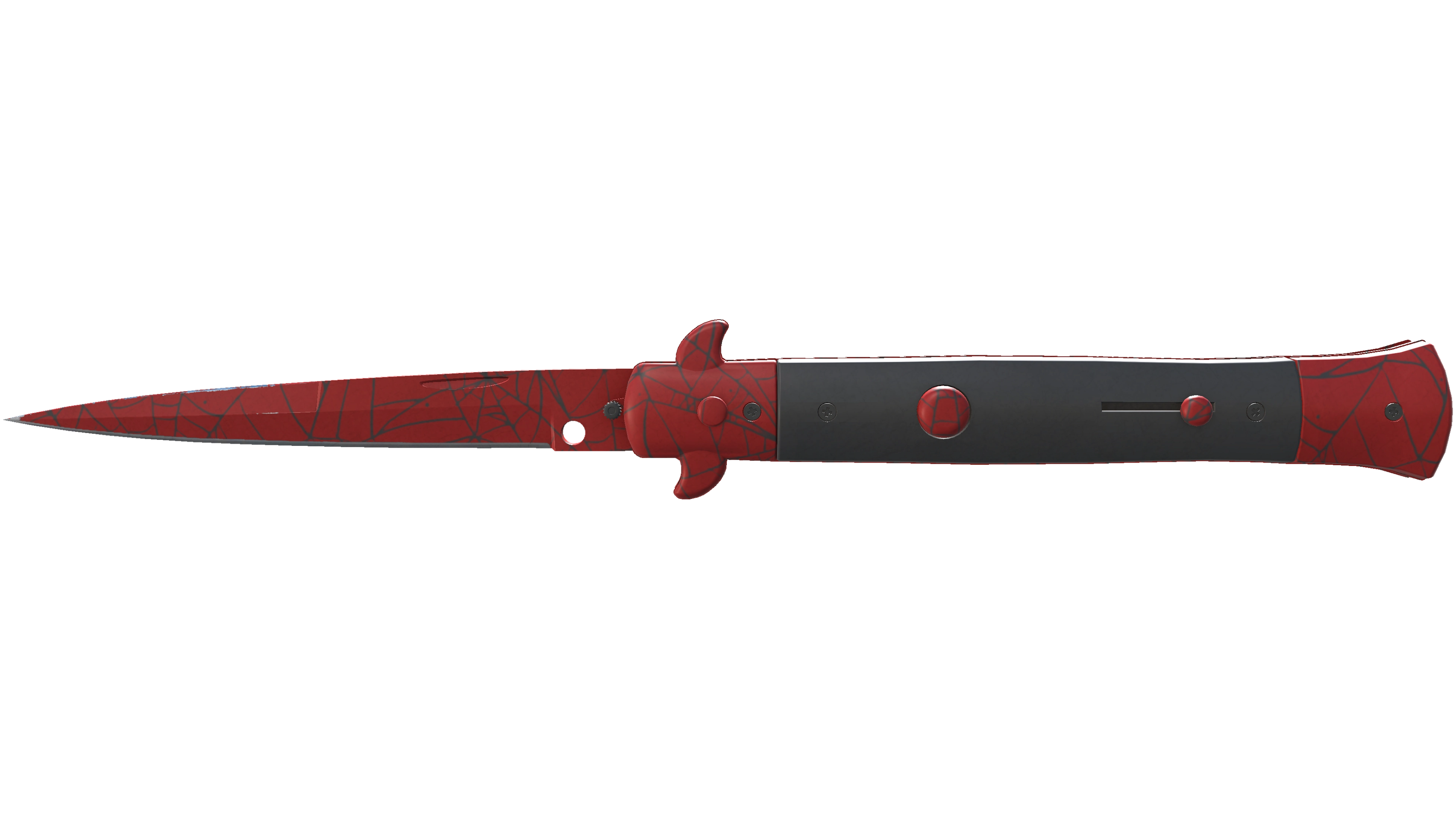 ★ Stiletto Knife | Crimson Web (Minimal Wear) thumbnail