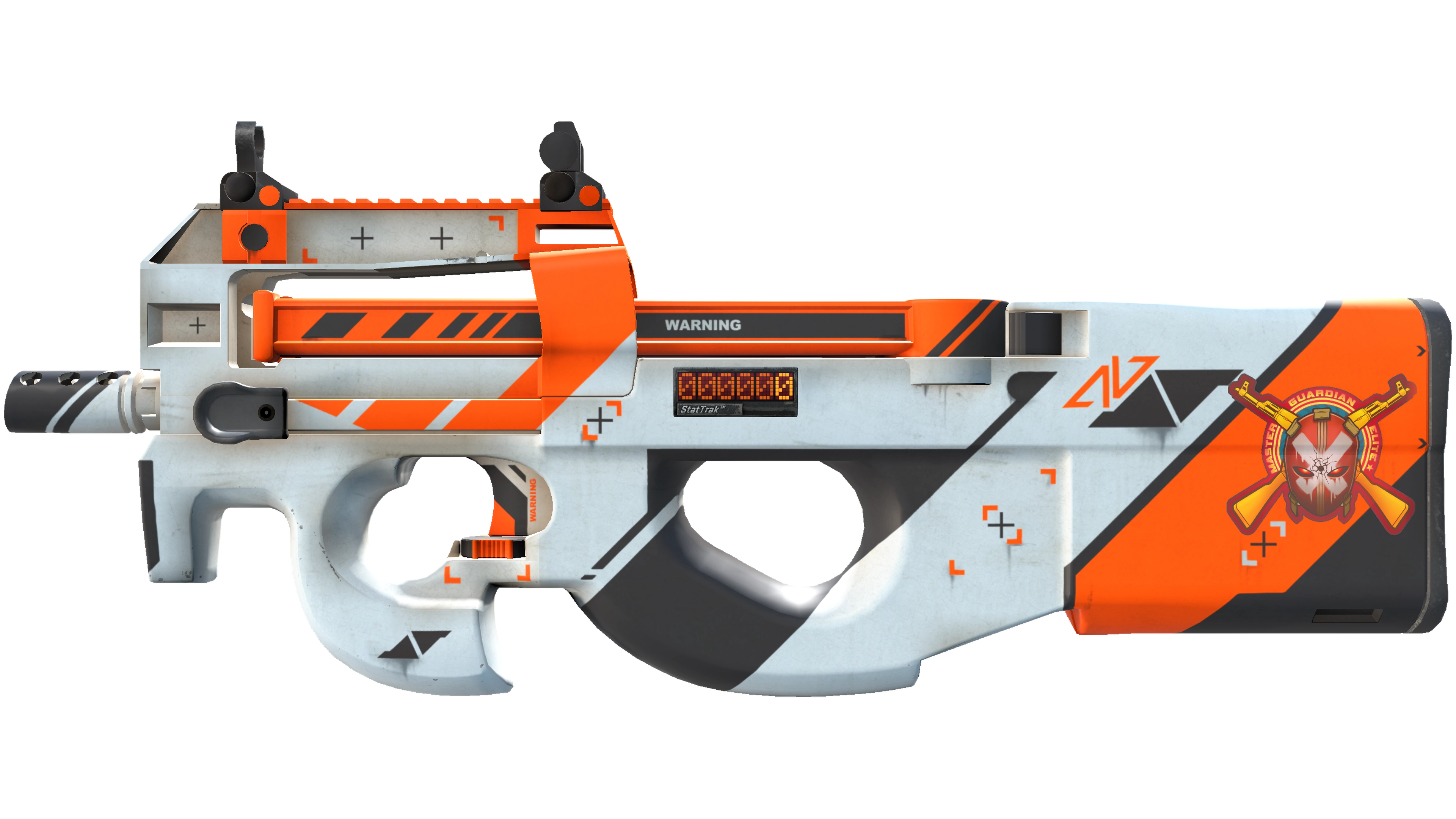 StatTrak™ P90 | Asiimov (Minimal Wear) thumbnail