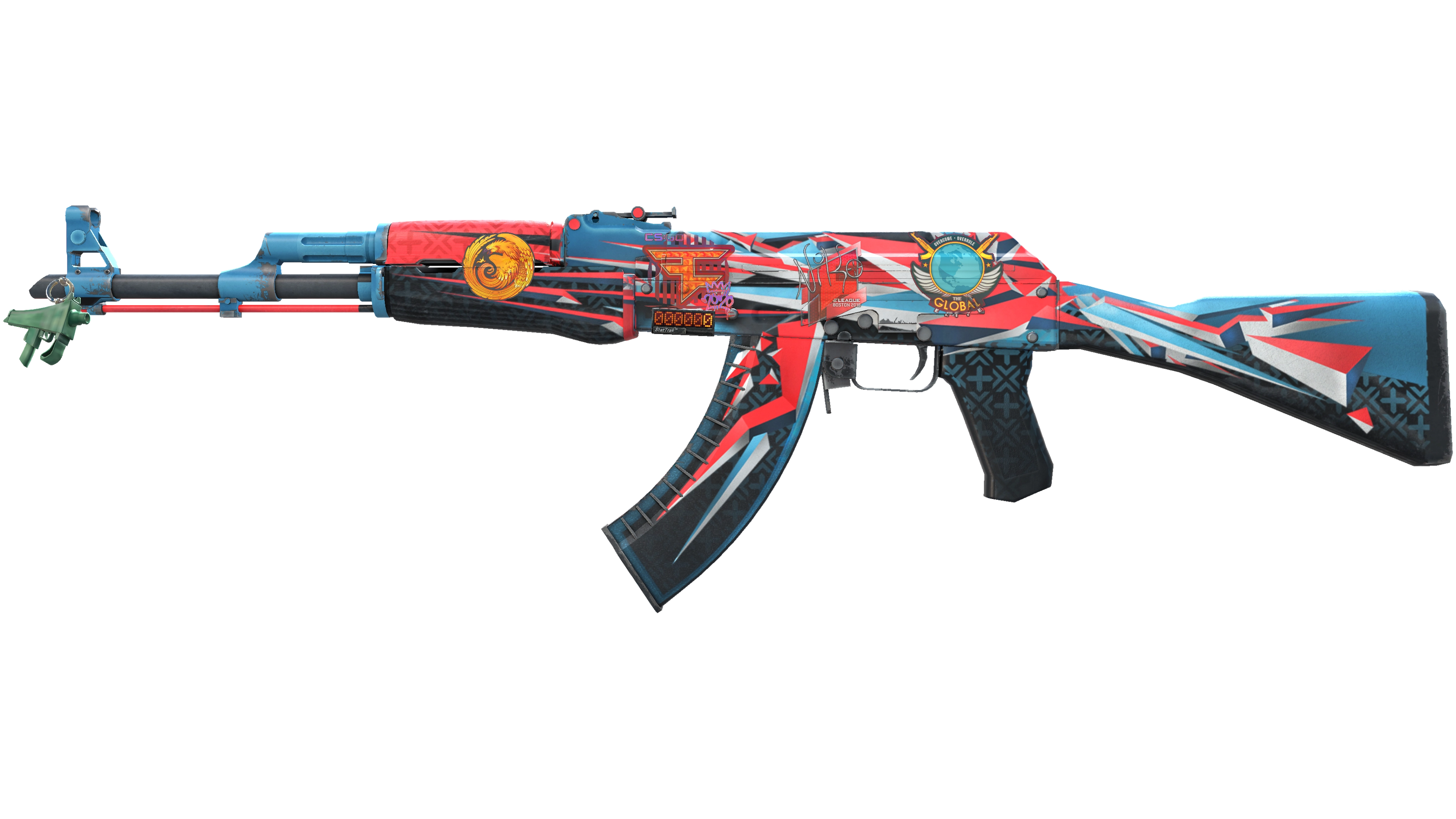Vorschau von StatTrak™ AK-47 | Point Disarray (Minimal Wear)