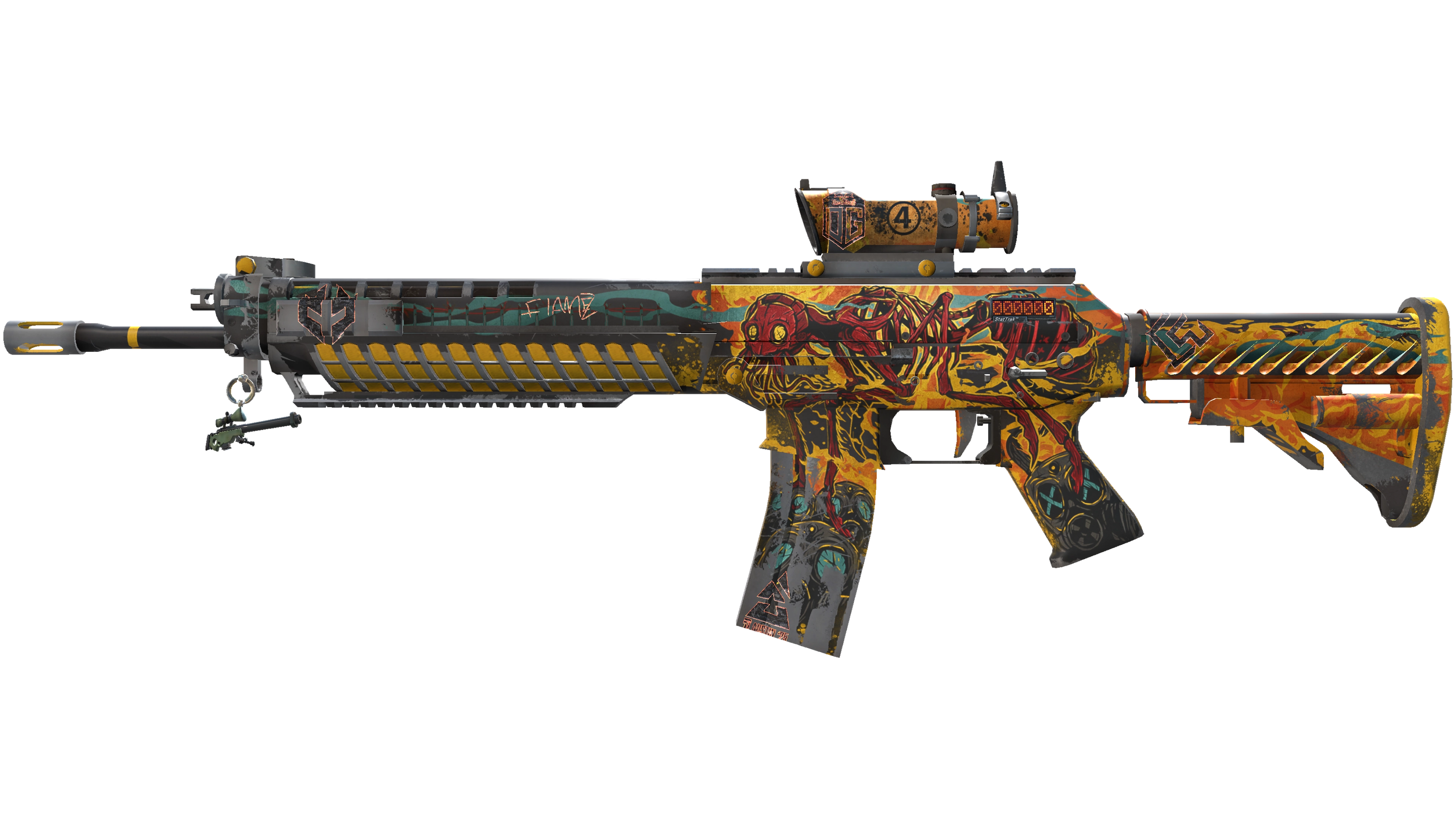 Miniatura de StatTrak™ SG 553 | Colony IV (Field-Tested)