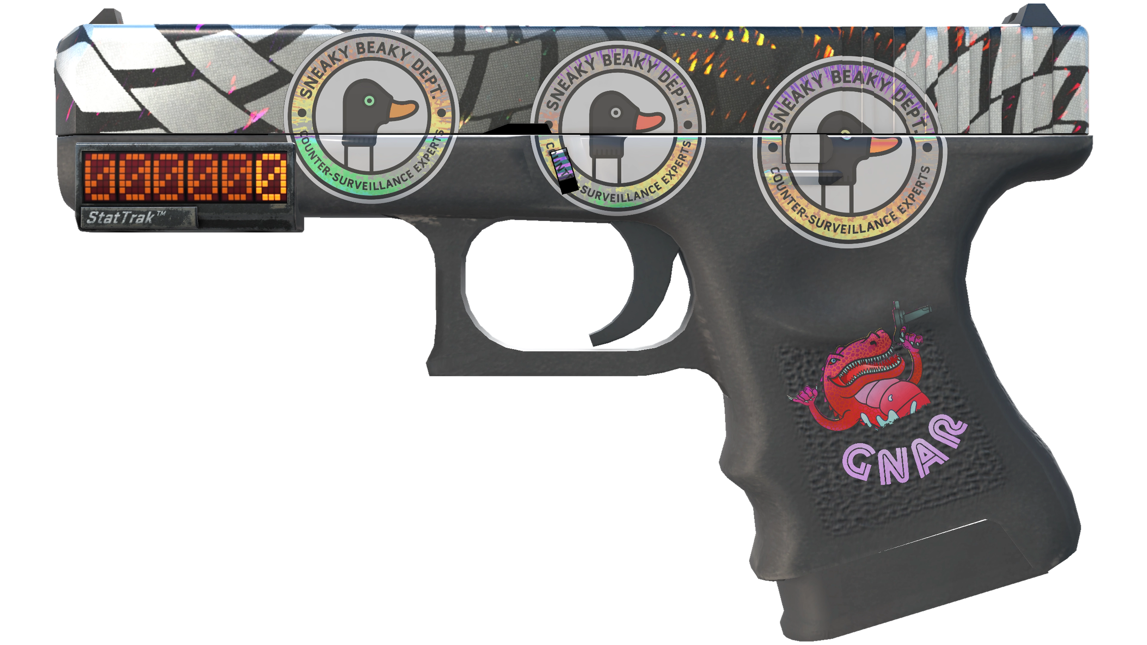 StatTrak™ Glock-18 | Grinder (Minimal Wear) thumbnail
