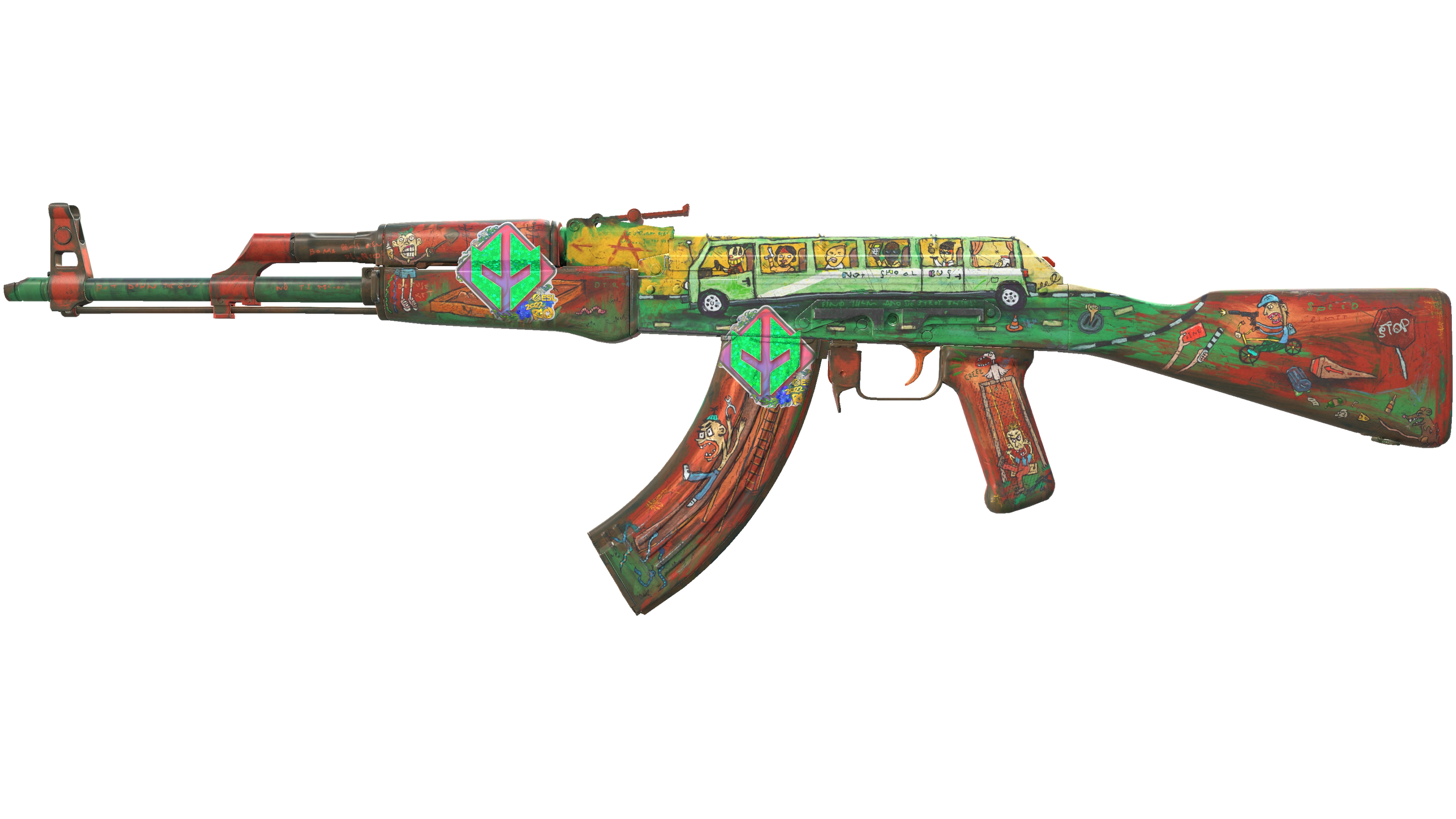 AK-47 | The Outsiders (Well-Worn) thumbnail