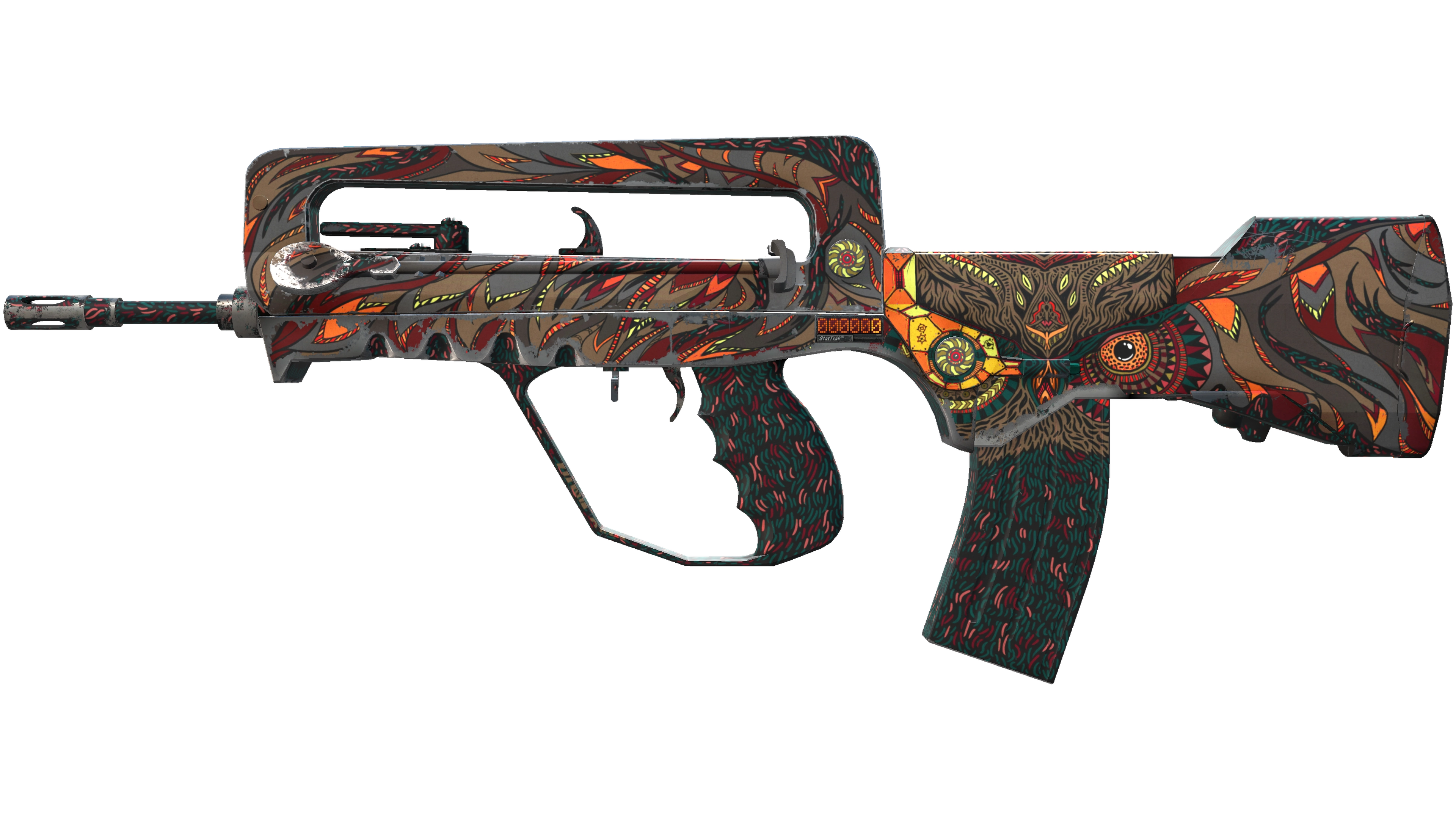 StatTrak™ FAMAS | Eye of Athena (Field-Tested)