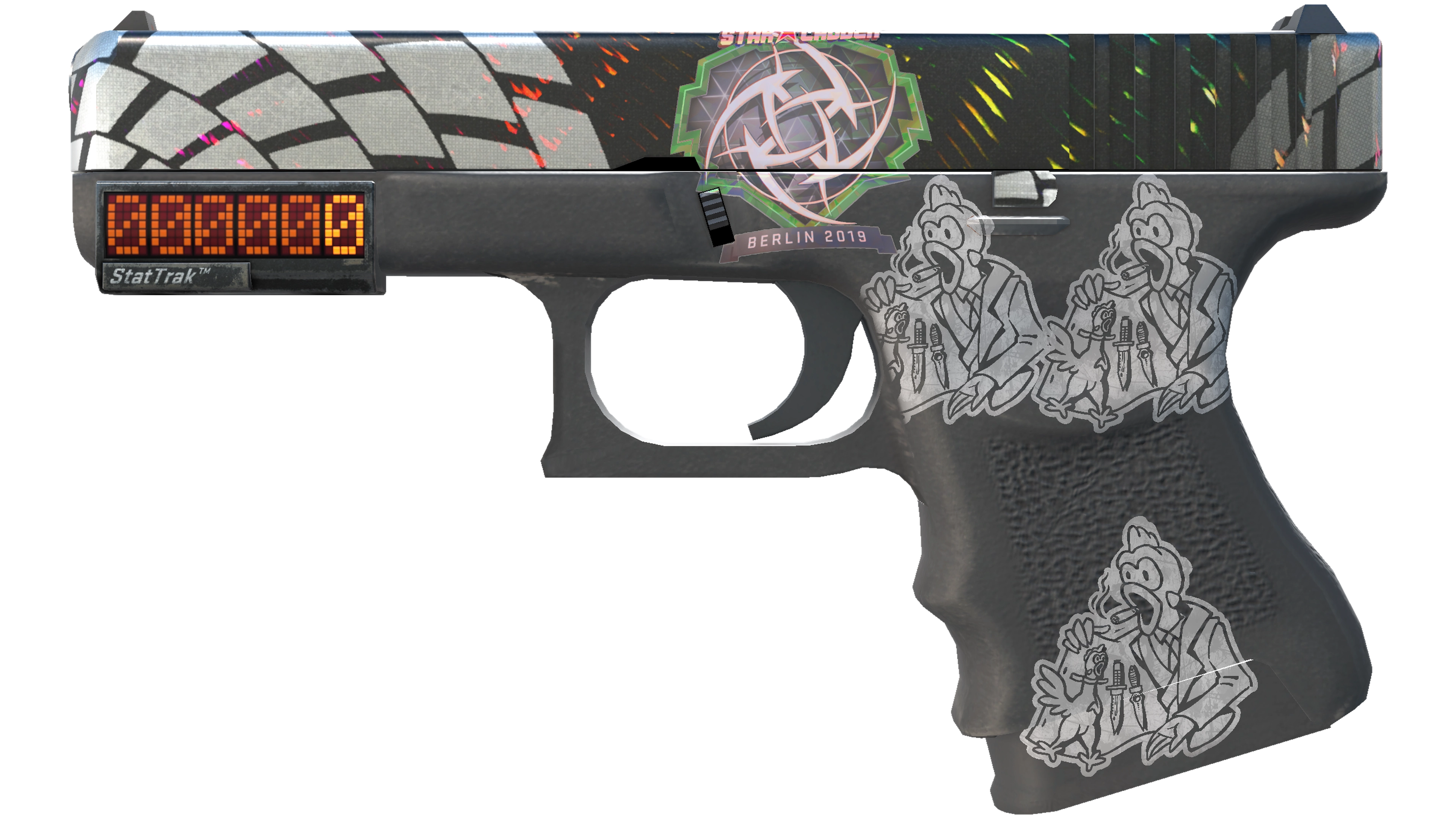 صورة مصغرة لـ StatTrak™ Glock-18 | Grinder (Field-Tested)