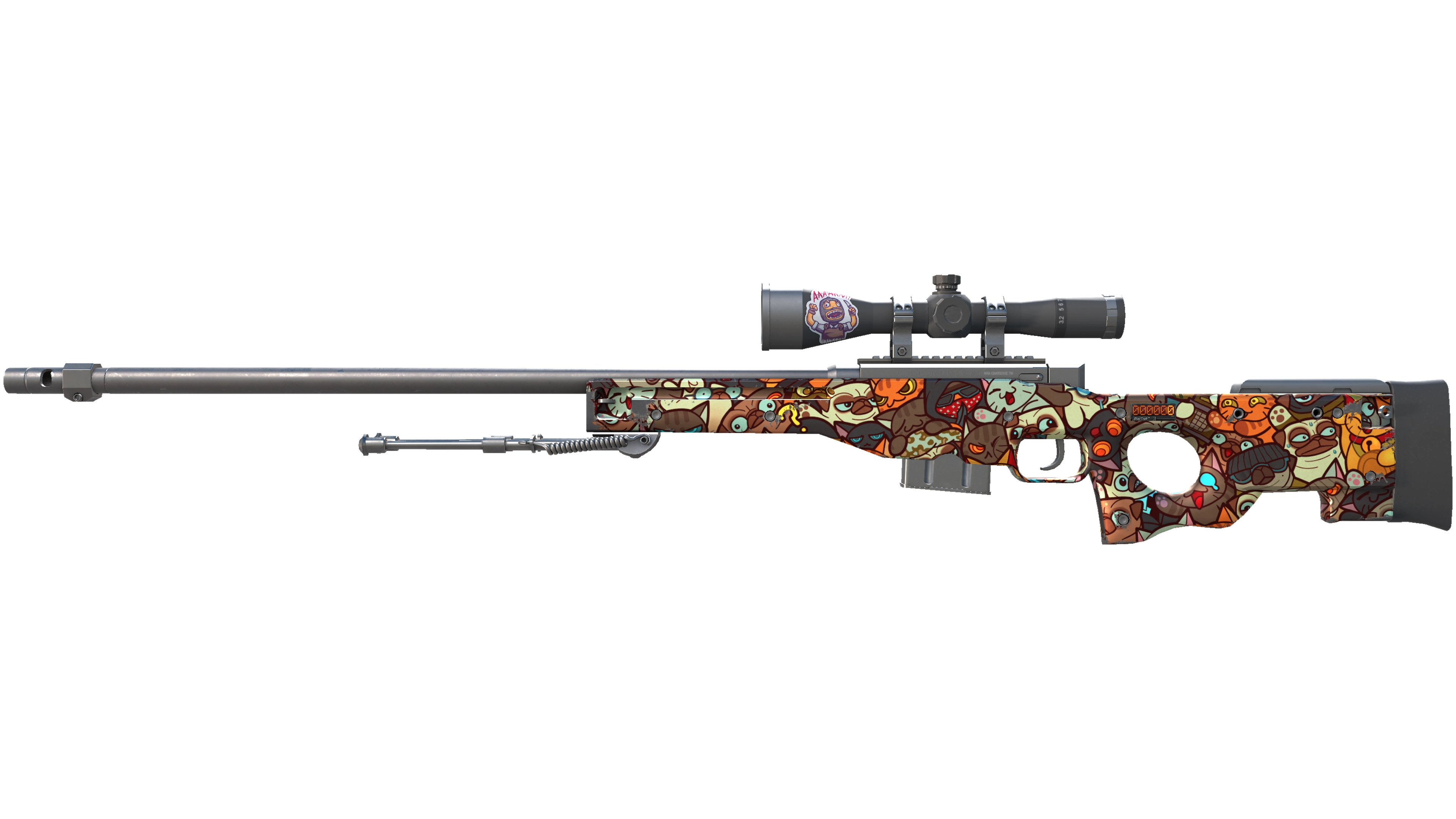 StatTrak™ AWP | PAW (Minimal Wear)