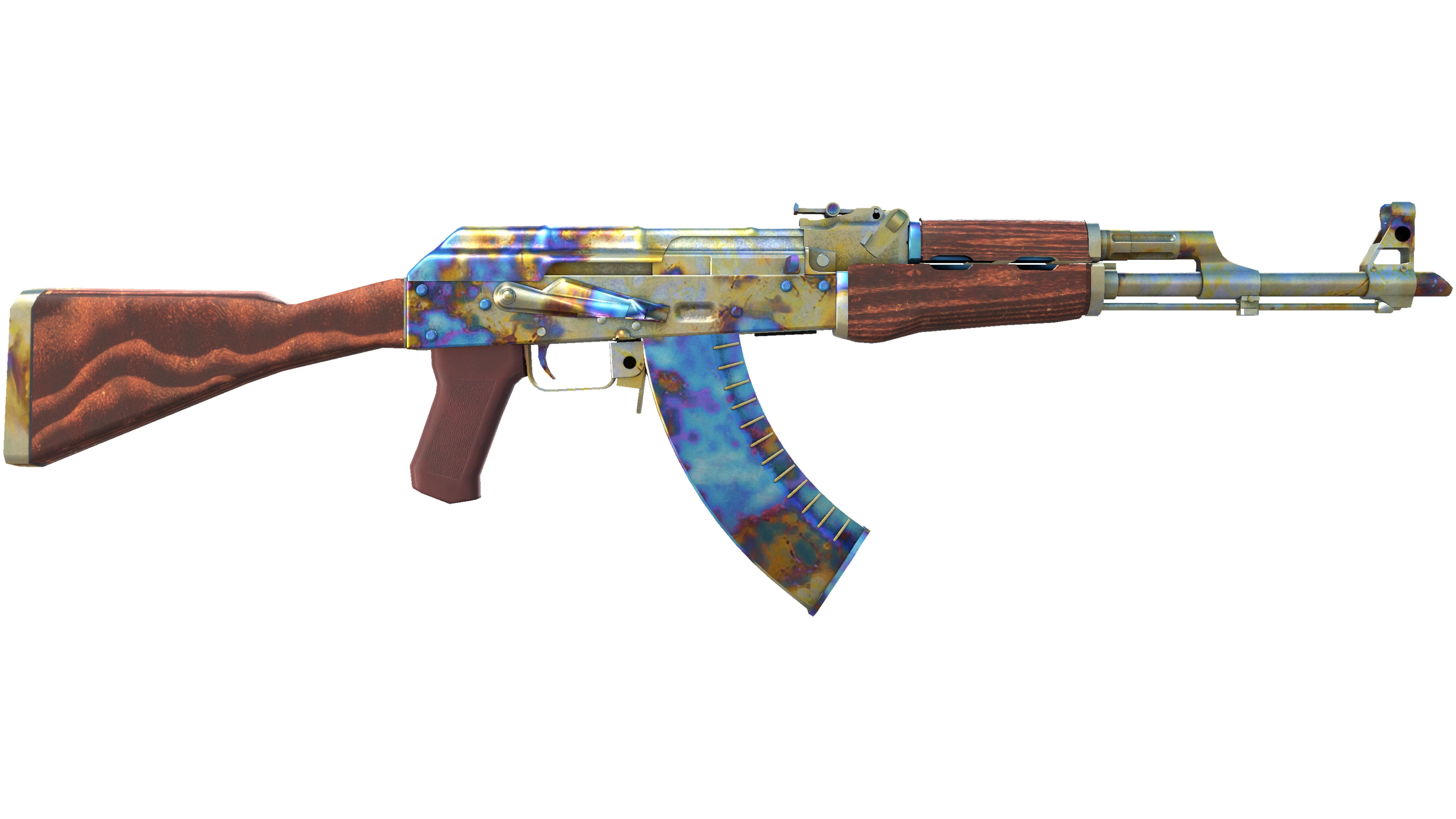 Miniatura de StatTrak™ AK-47 | Case Hardened (Field-Tested)