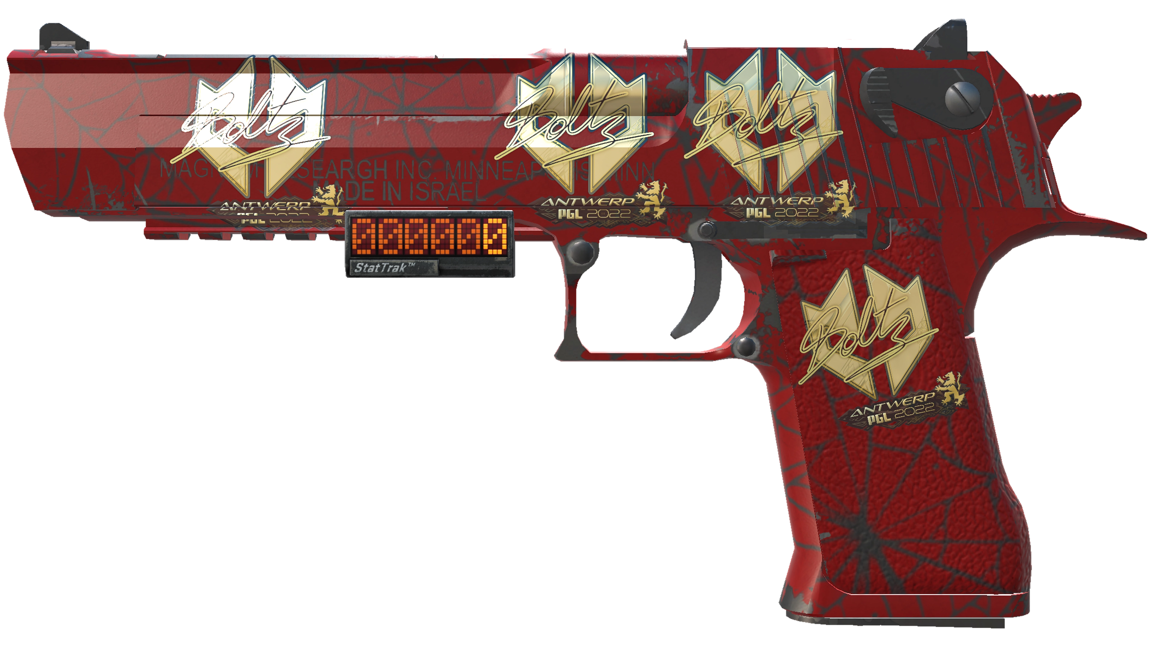 StatTrak™ Desert Eagle | Crimson Web (Minimal Wear) thumbnail