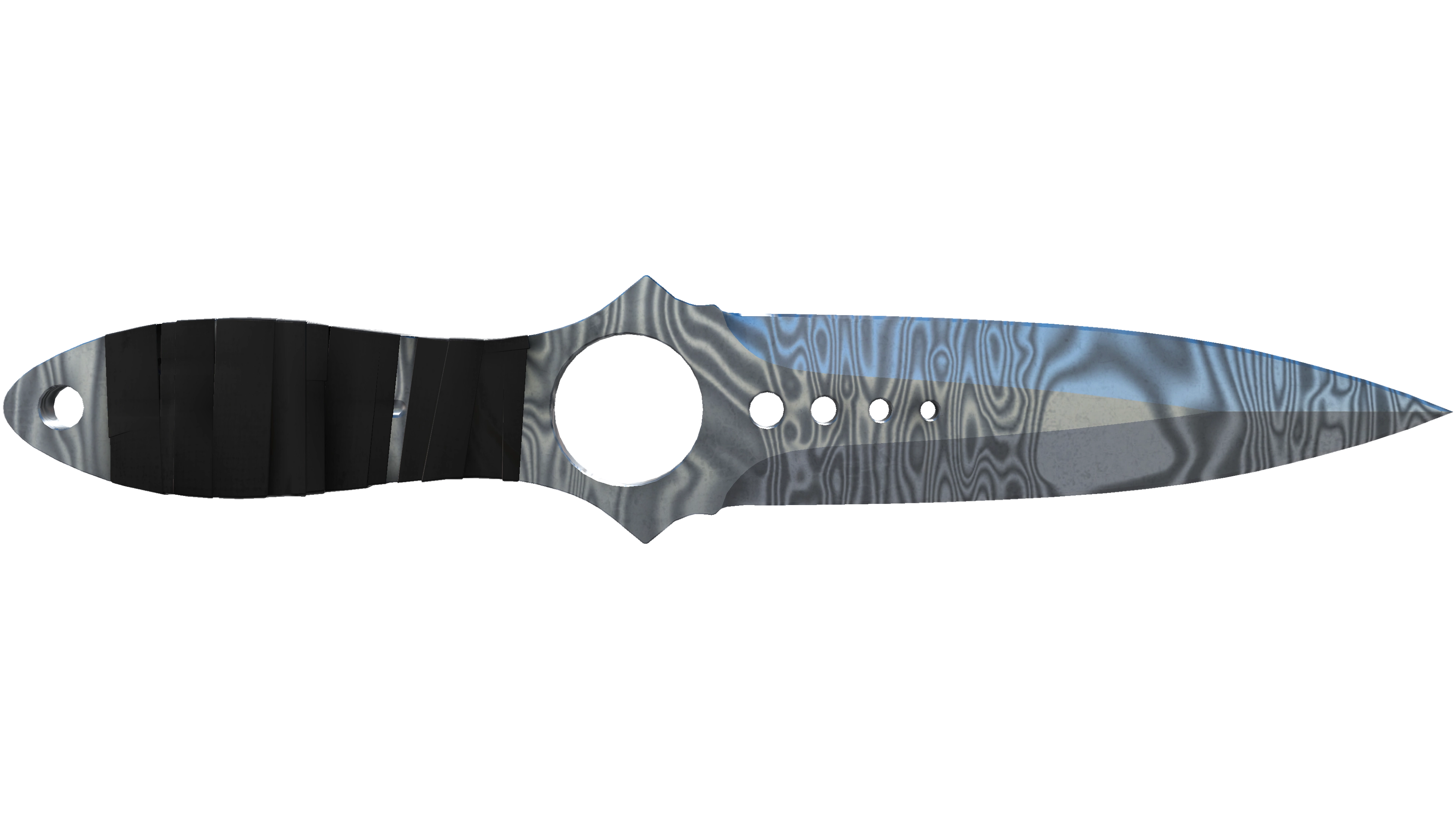 ★ Skeleton Knife | Damascus Steel (Minimal Wear)