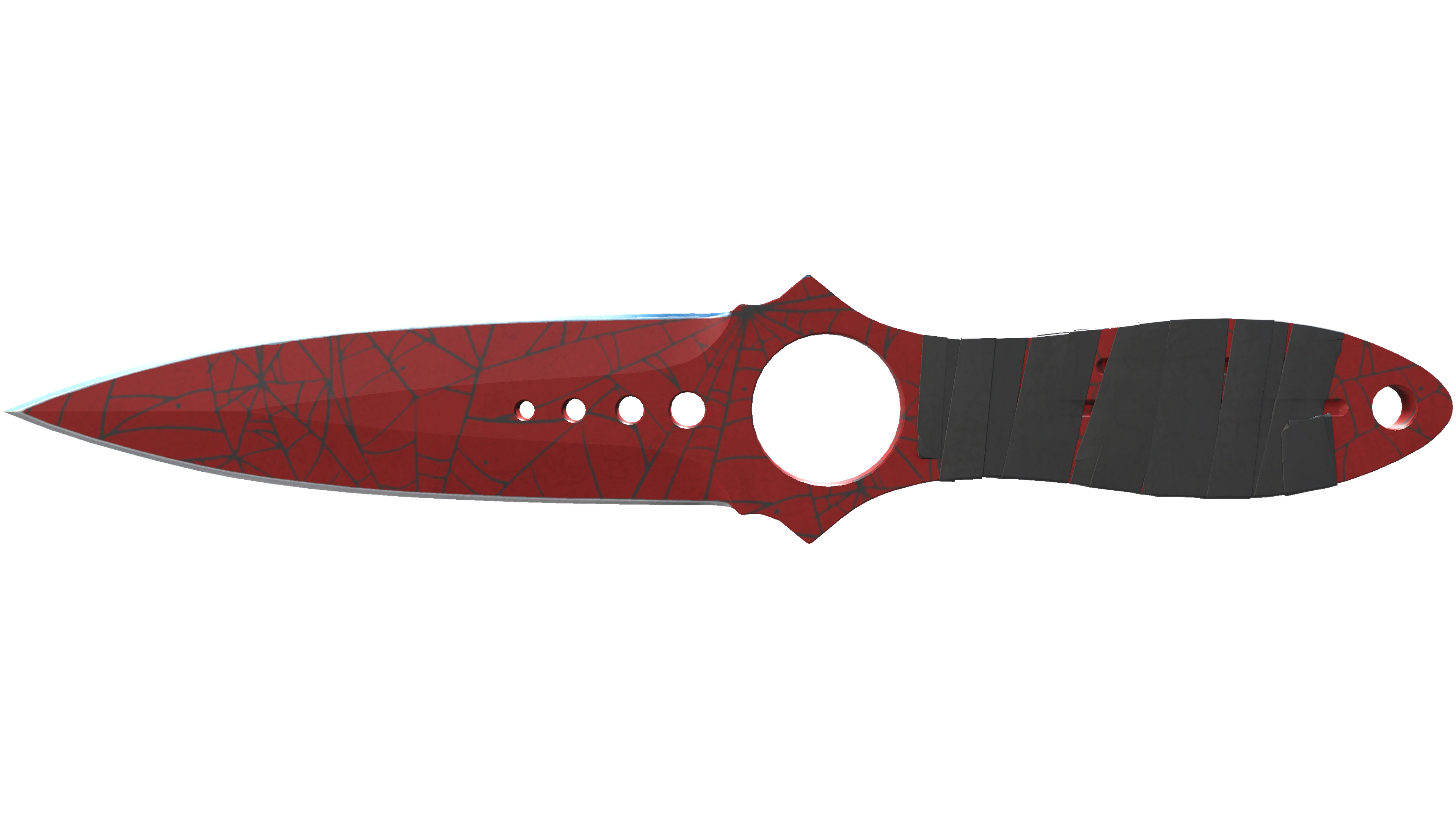 ★ Skeleton Knife | Crimson Web (Minimal Wear) thumbnail