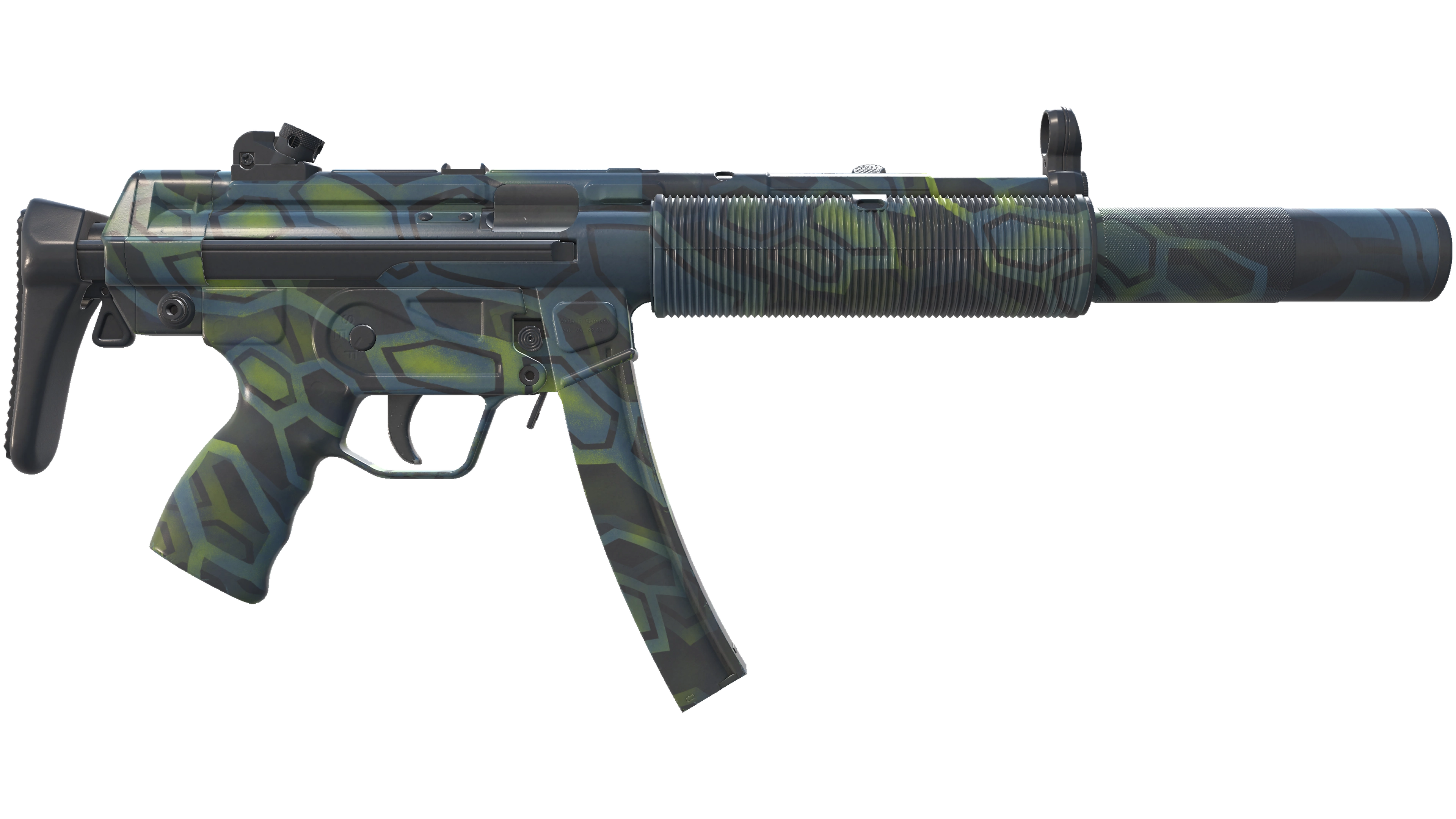 MP5-SD | Lime Hex (Minimal Wear) thumbnail