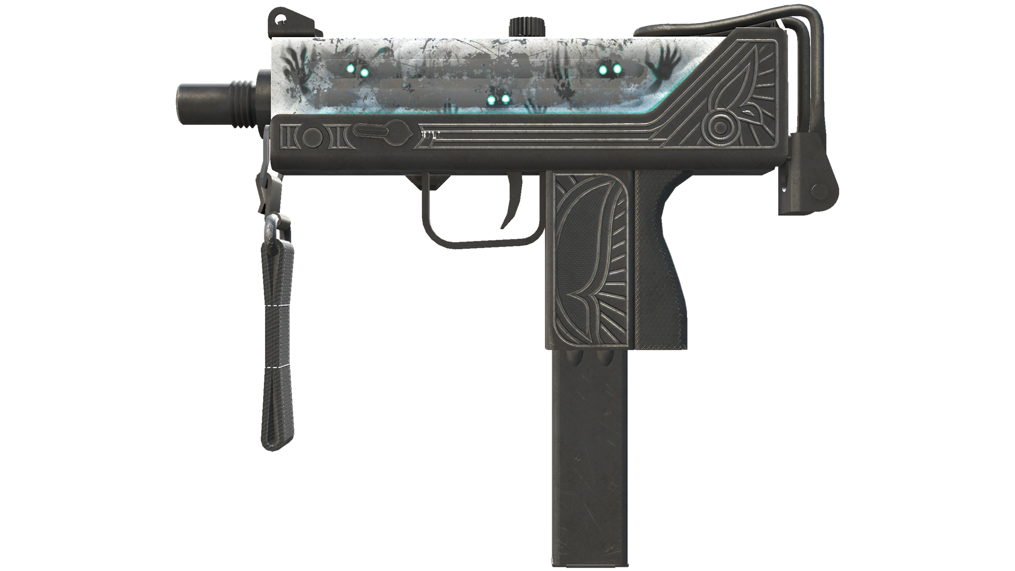 StatTrak™ MAC-10 | Ensnared (Battle-Scarred)