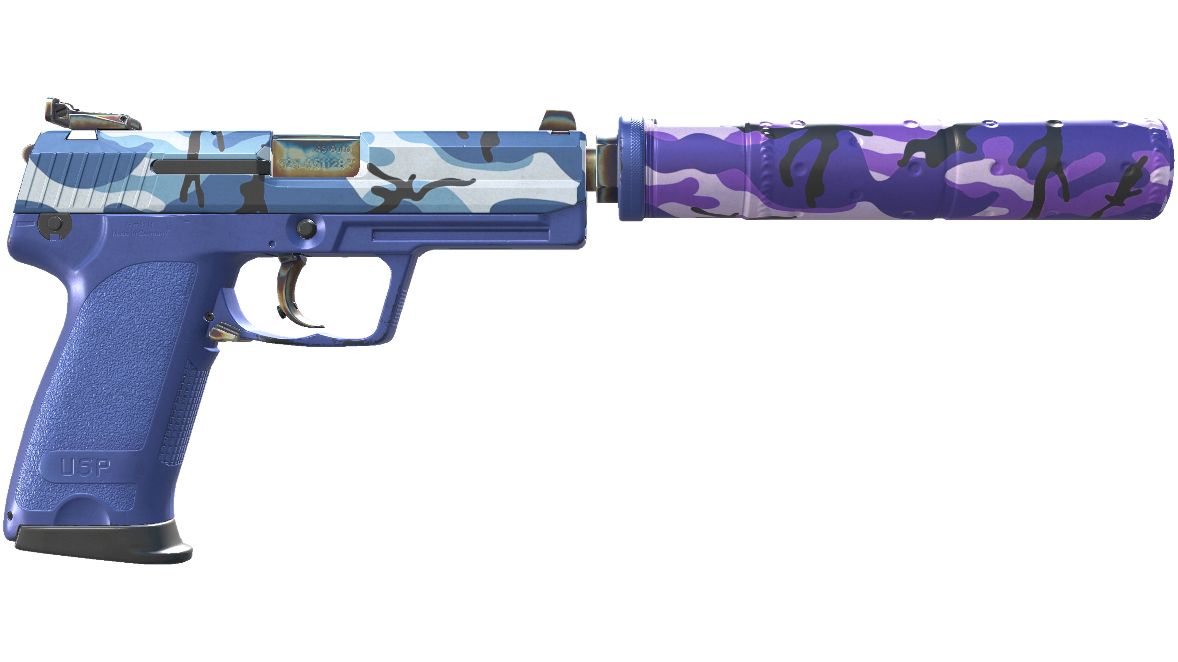 Miniatura de USP-S | Alpine Camo (Minimal Wear)