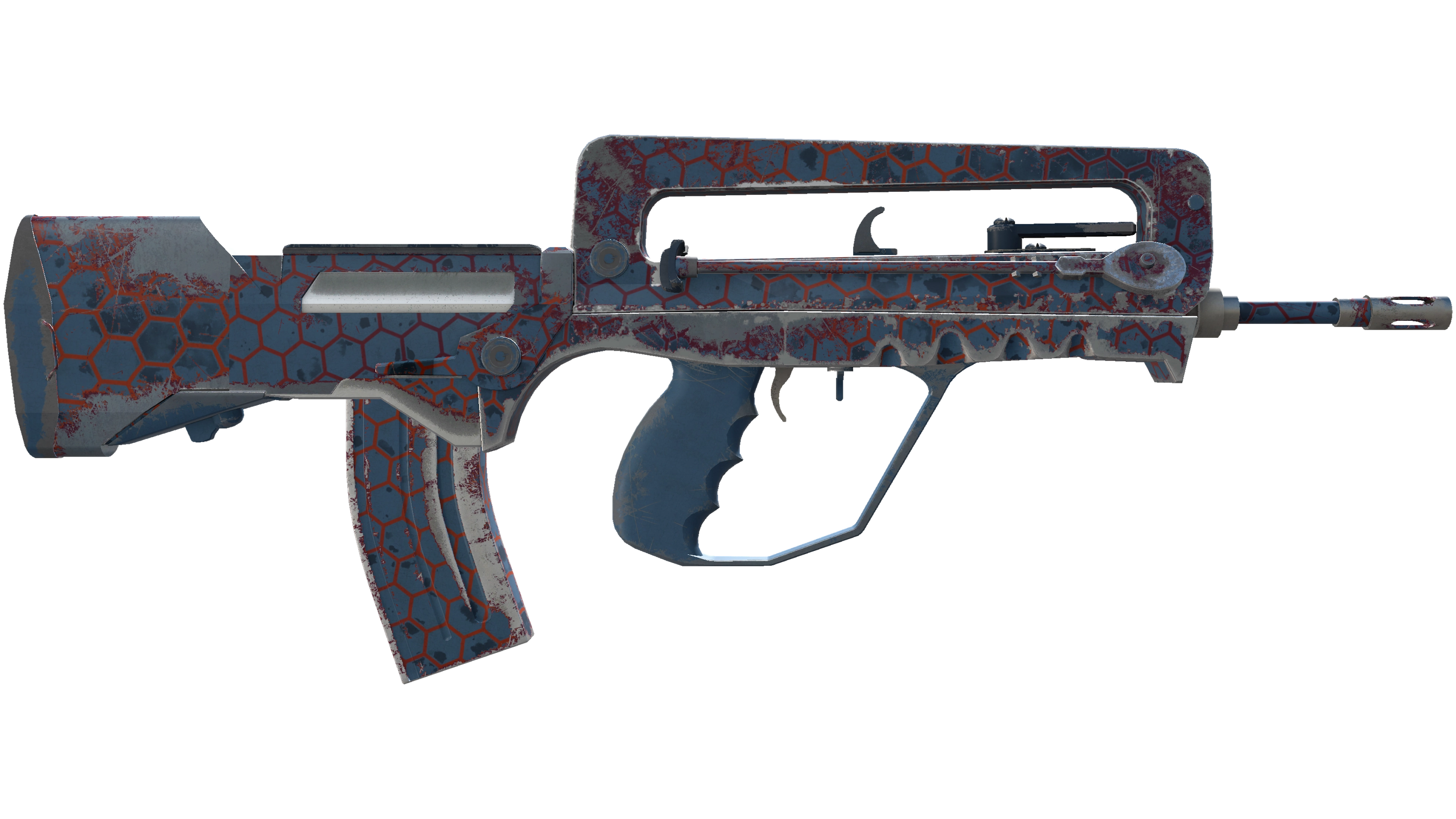 StatTrak™ FAMAS | Hexane (Well-Worn) thumbnail