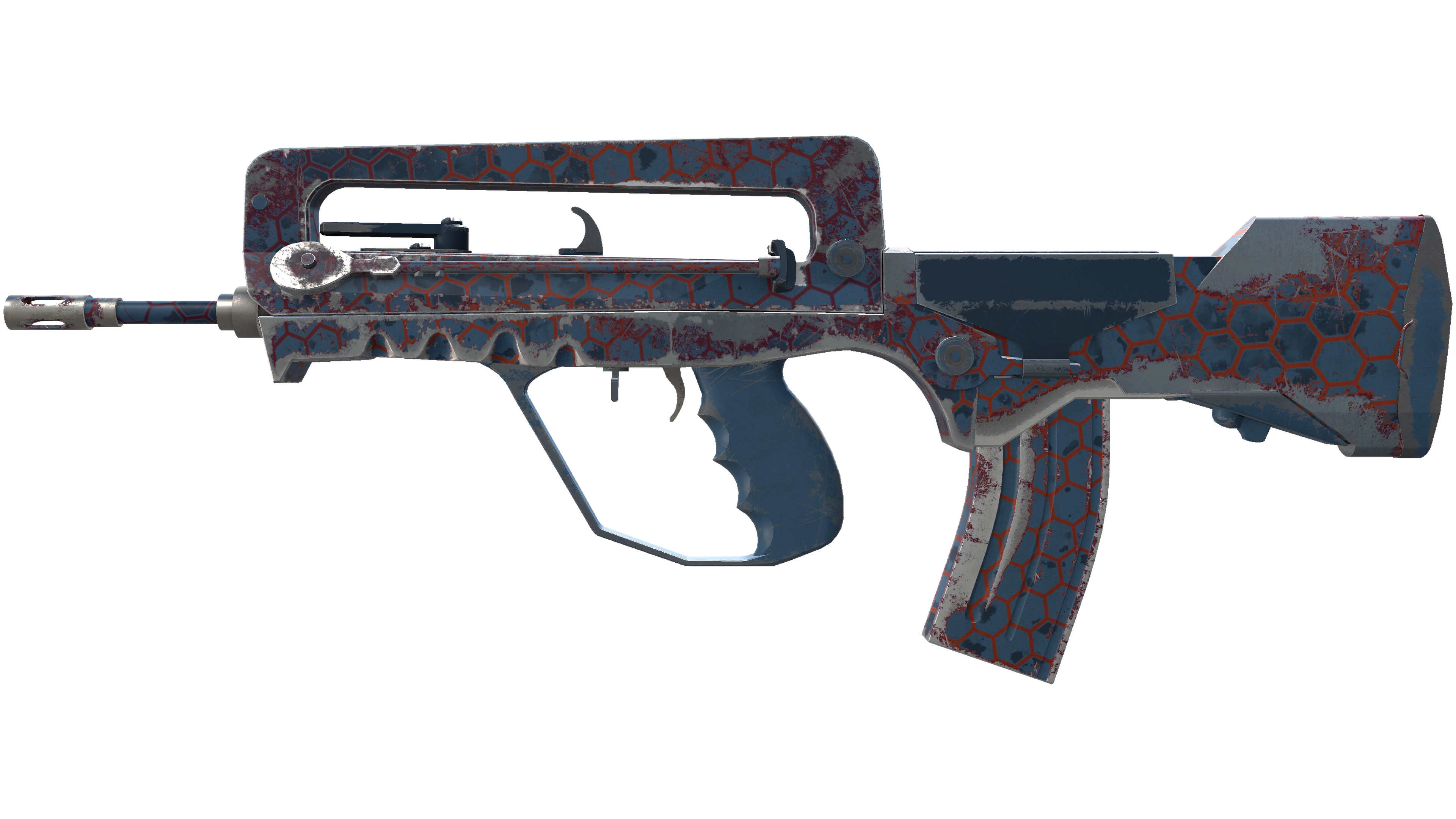 StatTrak™ FAMAS | Hexane (Well-Worn)