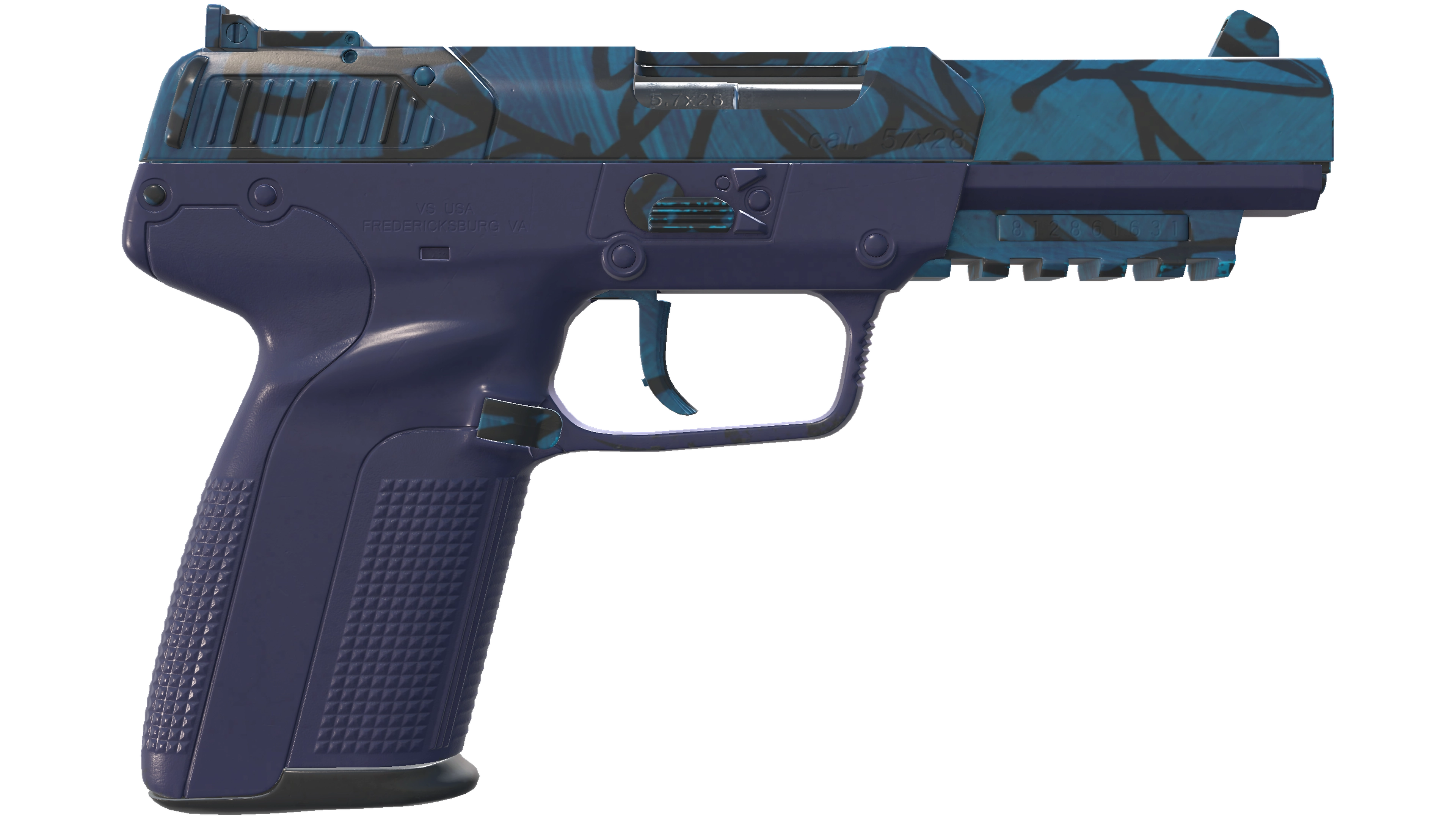 Miniatura de Five-SeveN | Midnight Paintover (Factory New)