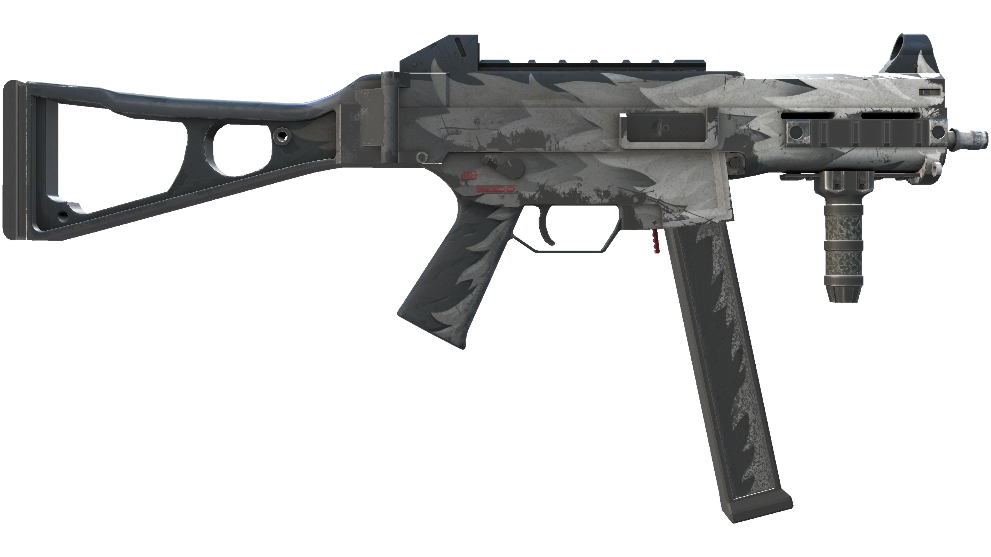 صورة مصغرة لـ UMP-45 | Arctic Wolf (Battle-Scarred)