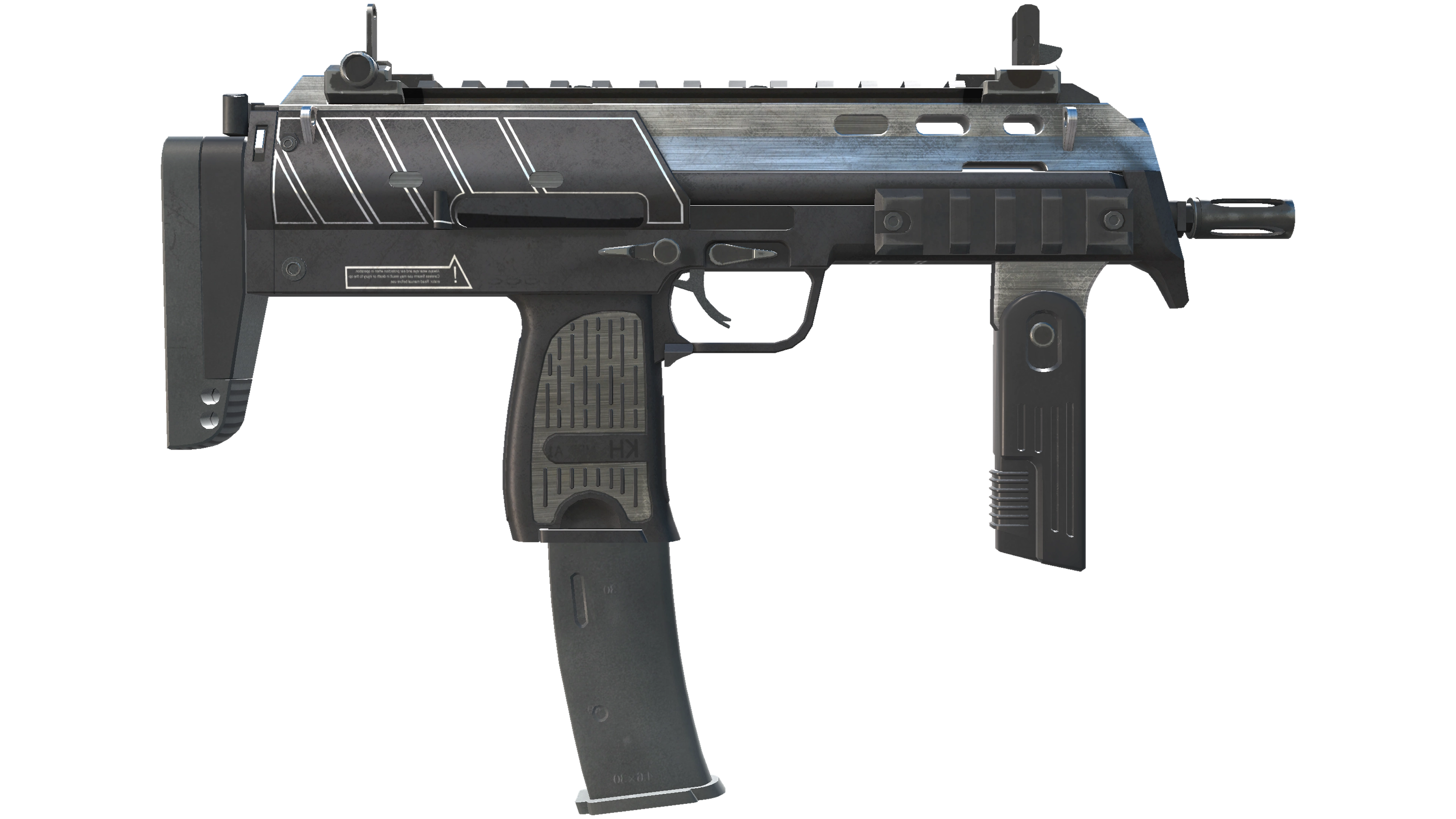 StatTrak™ MP7 | Armor Core (Battle-Scarred) thumbnail