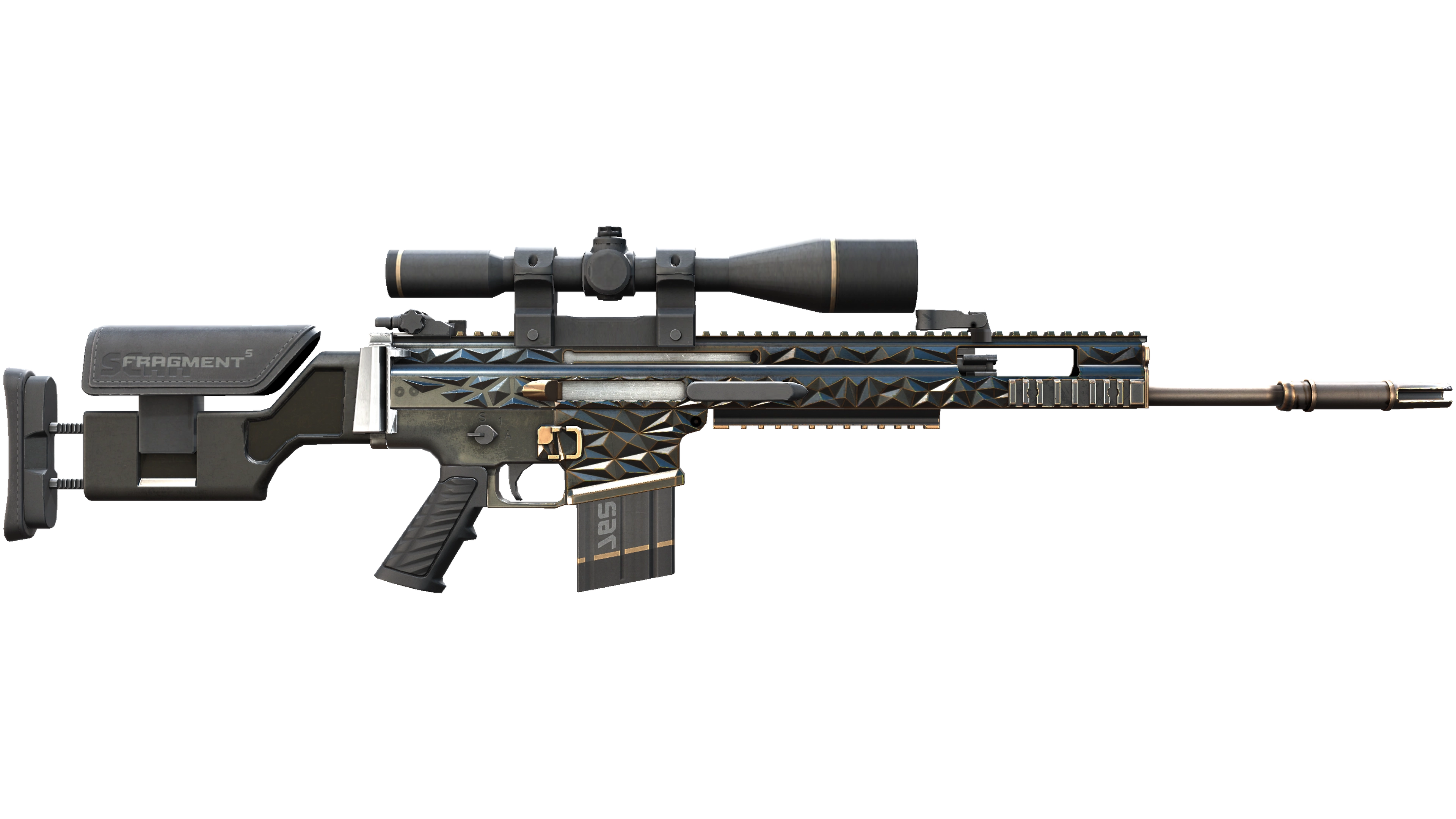 StatTrak™ SCAR-20 | Fragments (Field-Tested) thumbnail