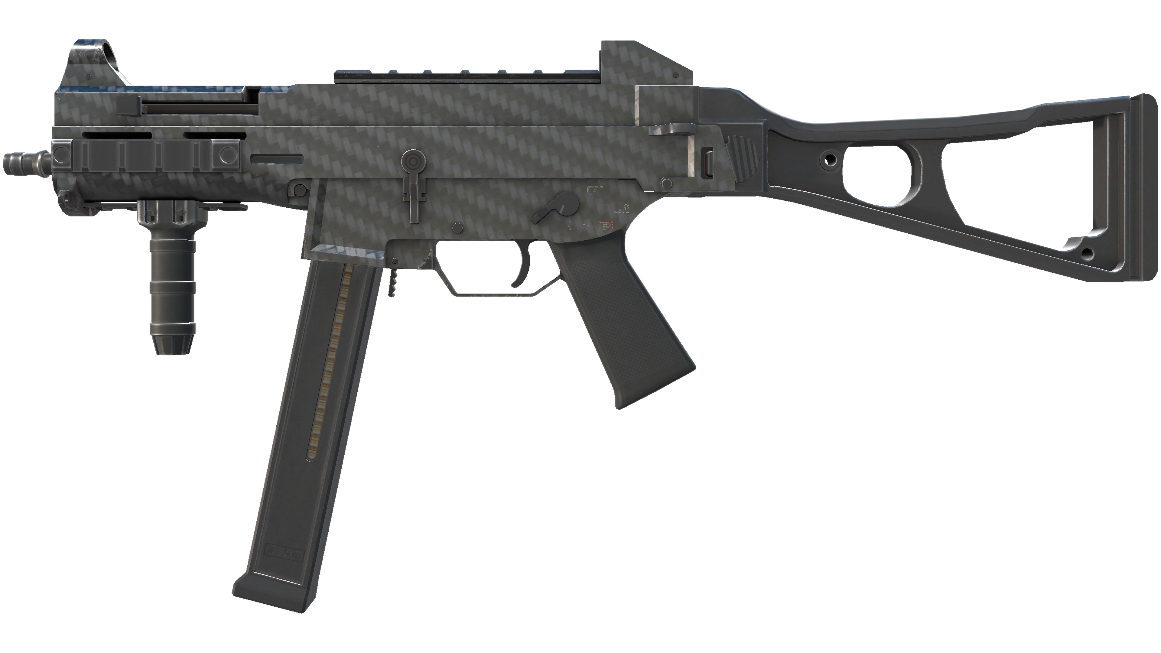 UMP-45 | Carbon Fiber (Minimal Wear)