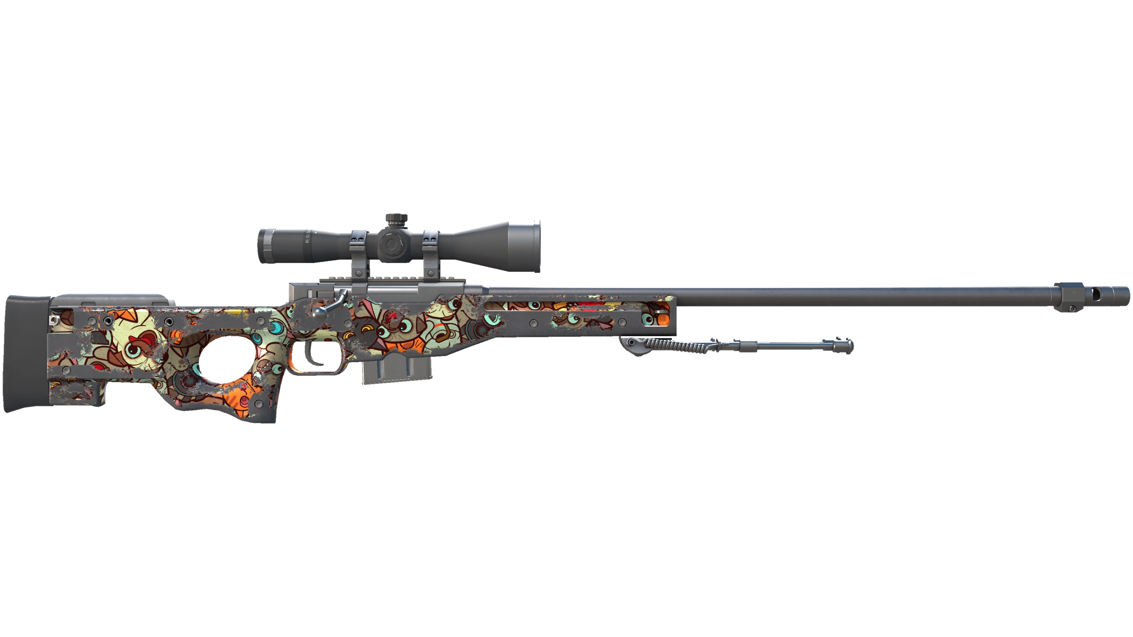 StatTrak™ AWP | PAW (Well-Worn) thumbnail