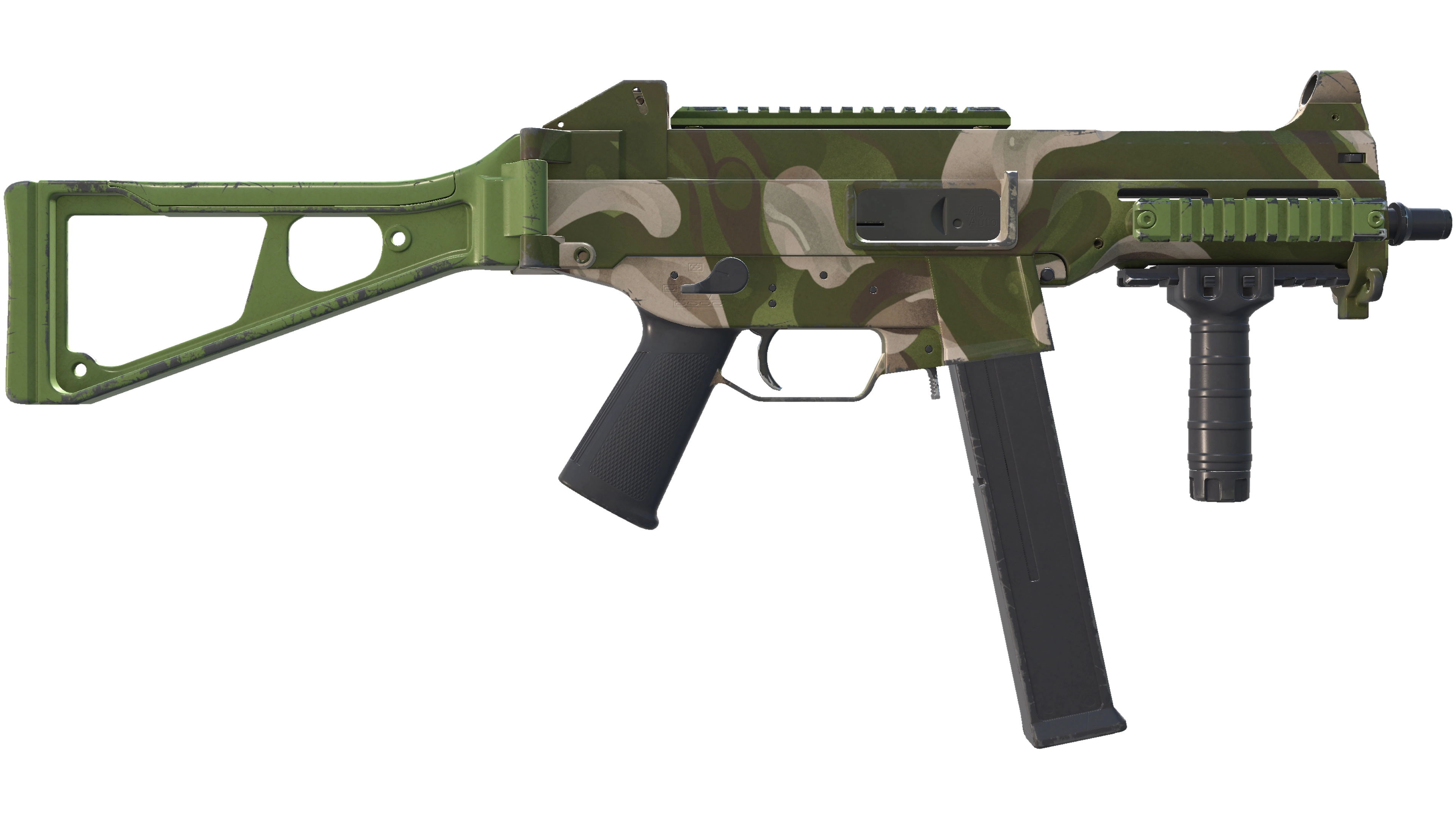 صورة مصغرة لـ UMP-45 | Green Swirl (Field-Tested)