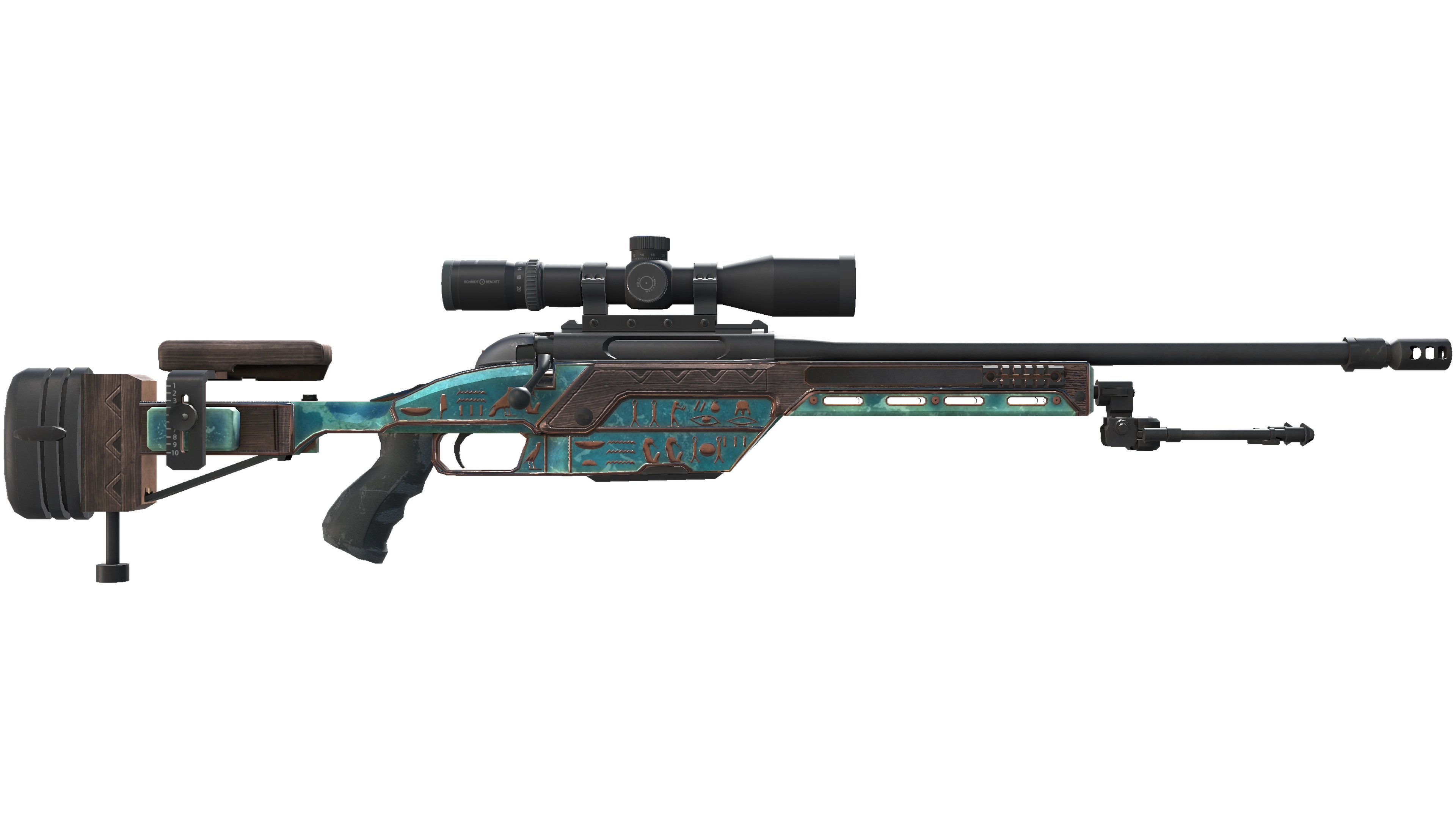 Vorschau von SSG 08 | Azure Glyph (Well-Worn)