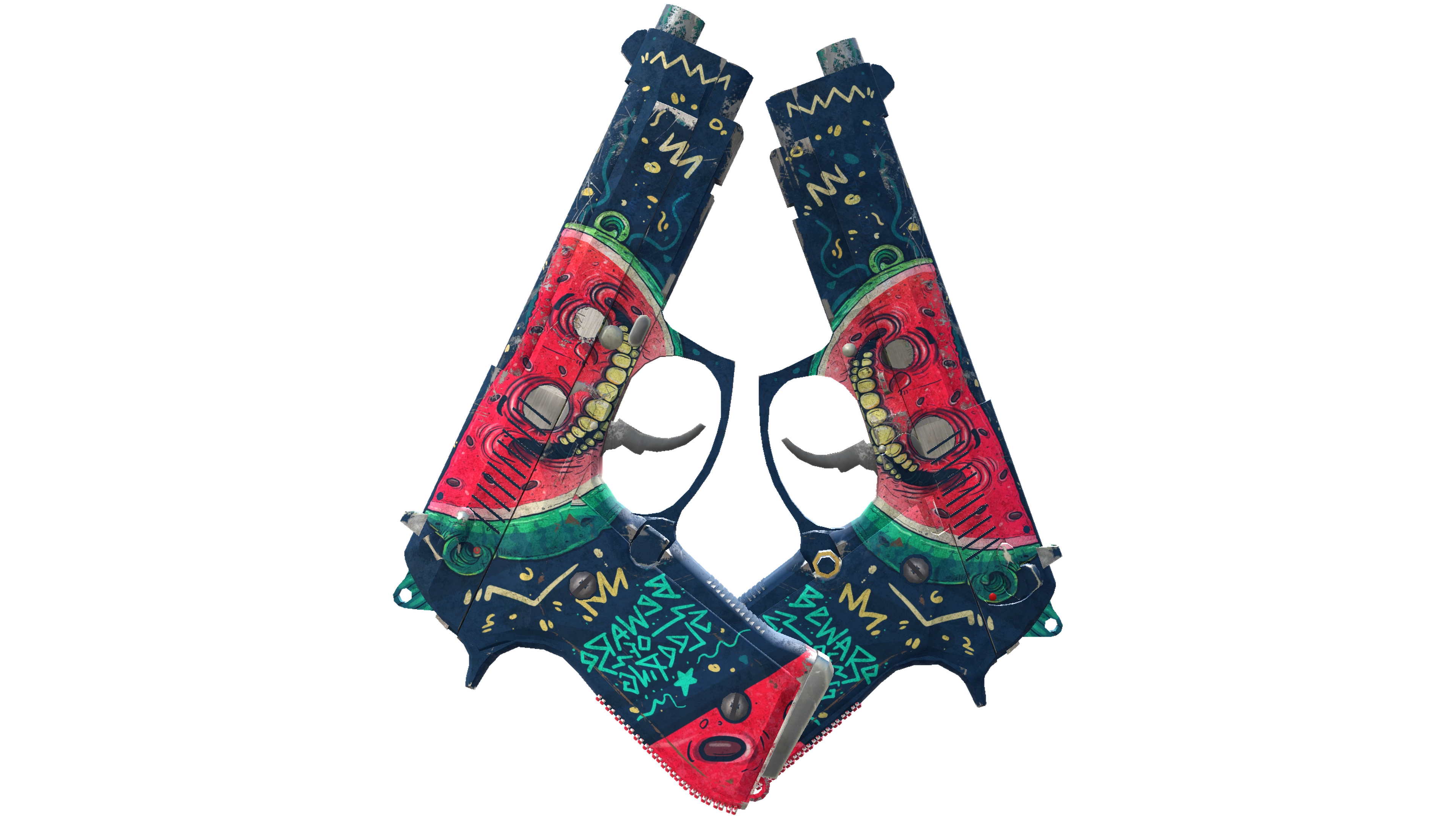 Dual Berettas | Melondrama (Battle-Scarred) thumbnail