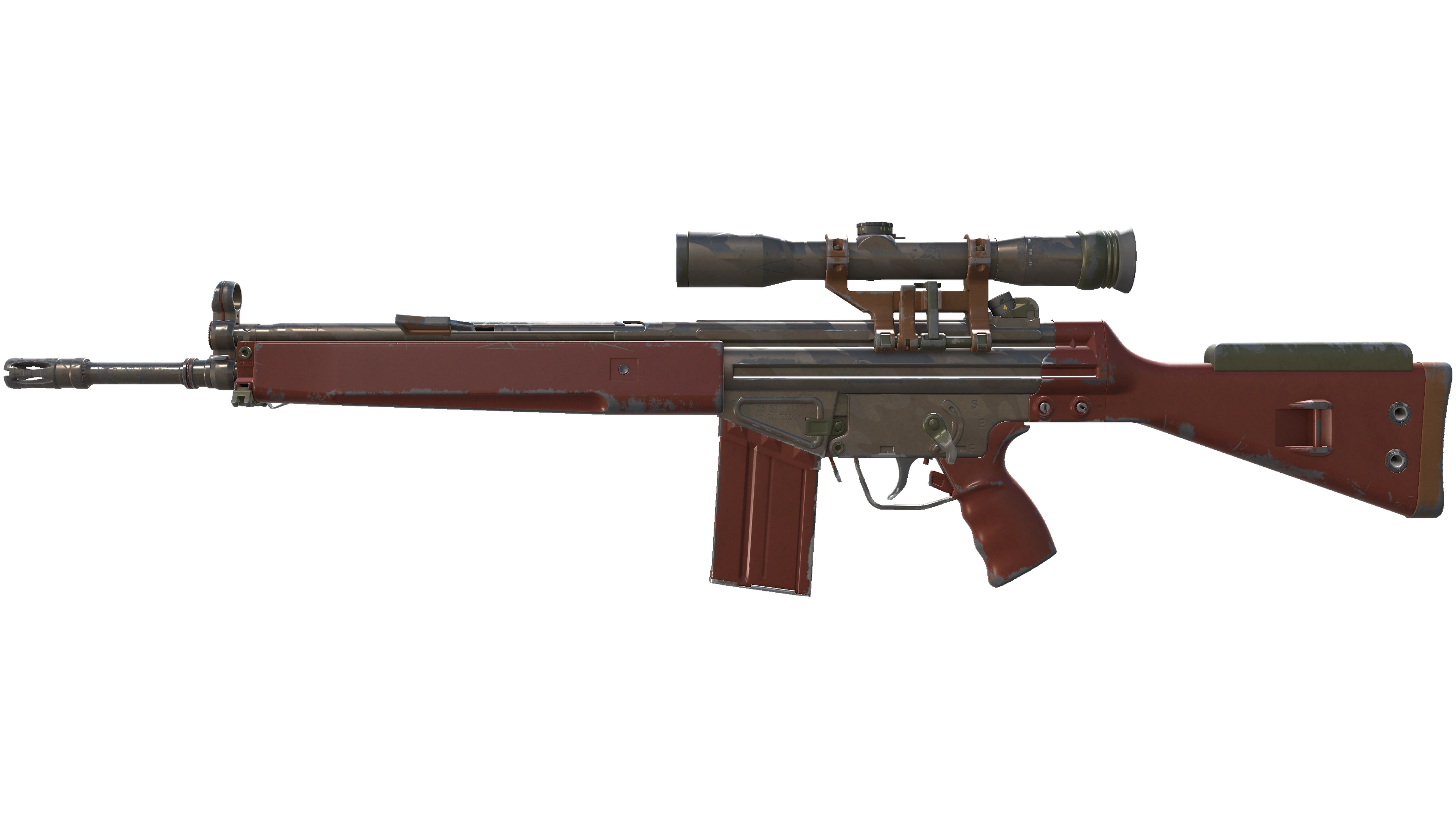 G3SG1 | Red Jasper (Field-Tested)