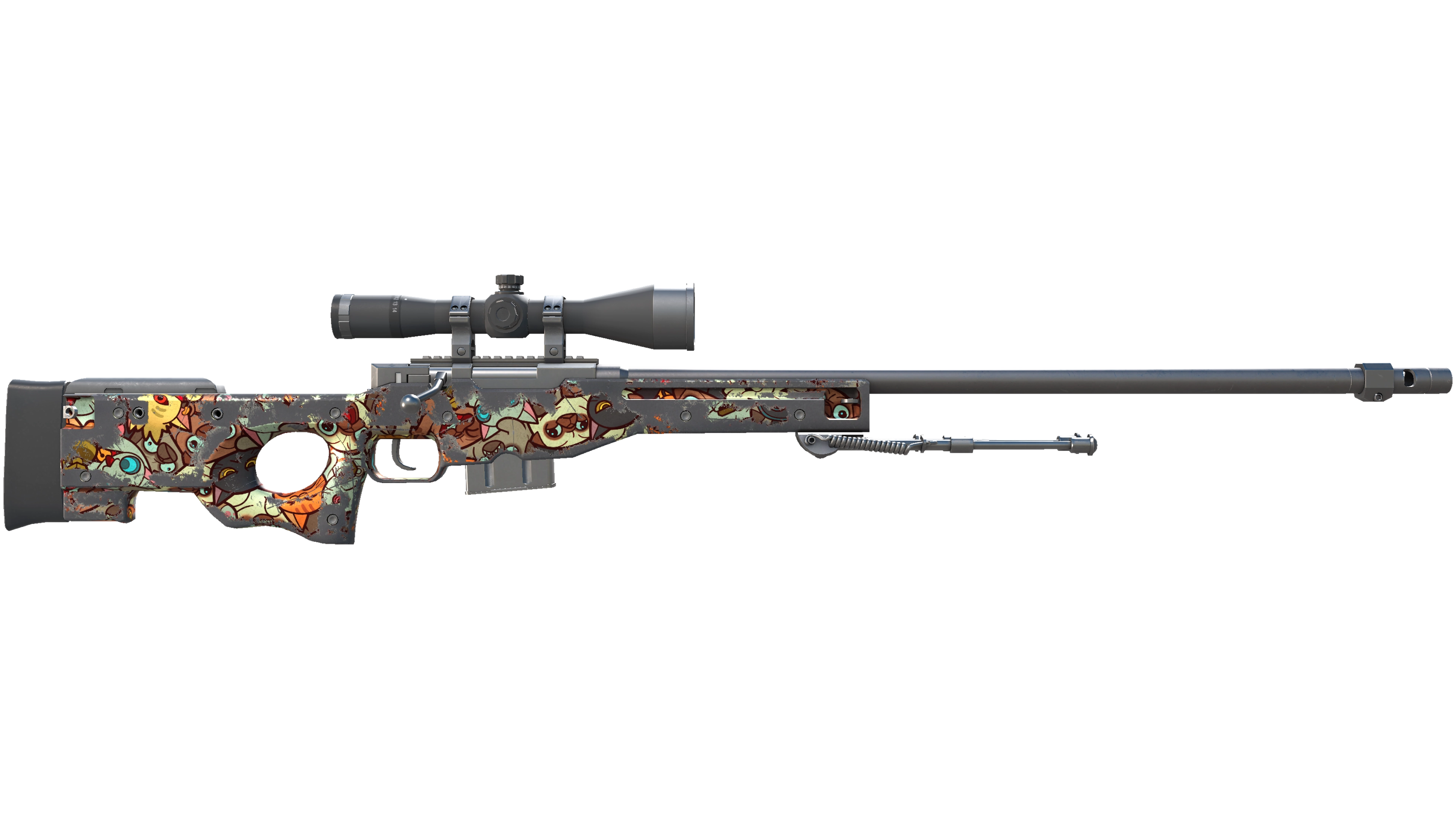 StatTrak™ AWP | PAW (Well-Worn) thumbnail