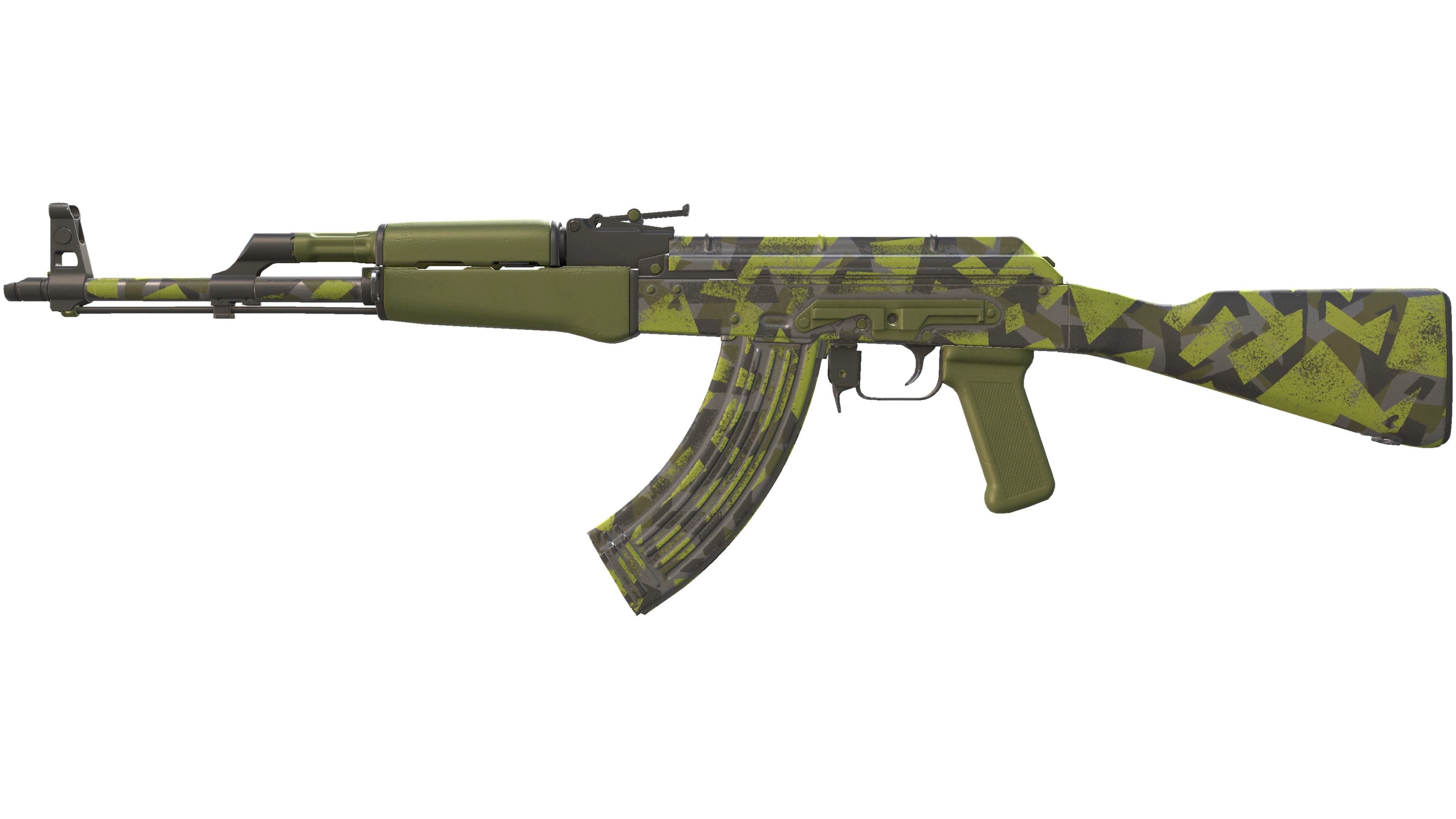AK-47 | Olive Polycam (Minimal Wear)