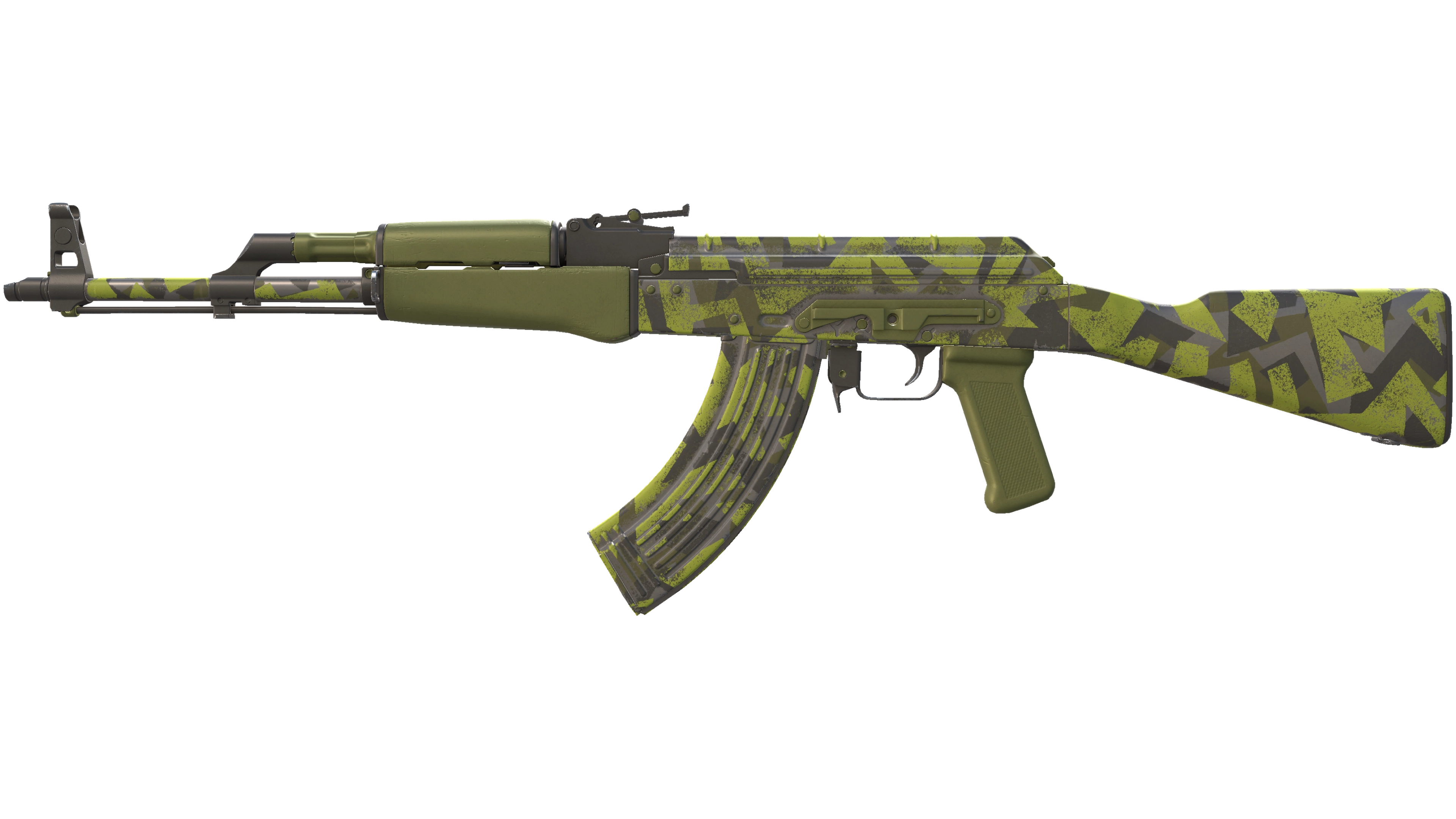 AK-47 | Olive Polycam (Minimal Wear)