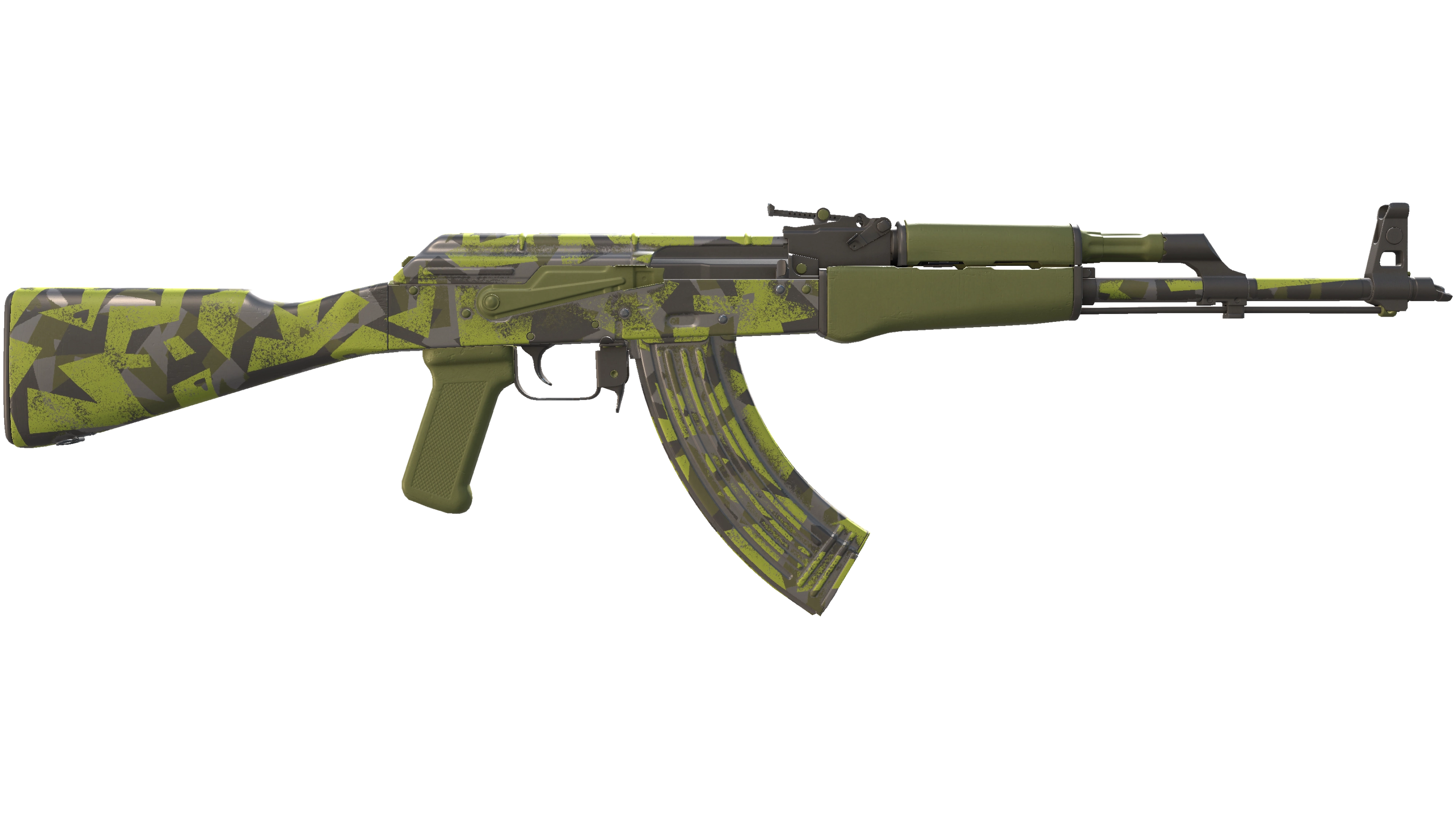 Vorschau von AK-47 | Olive Polycam (Factory New)