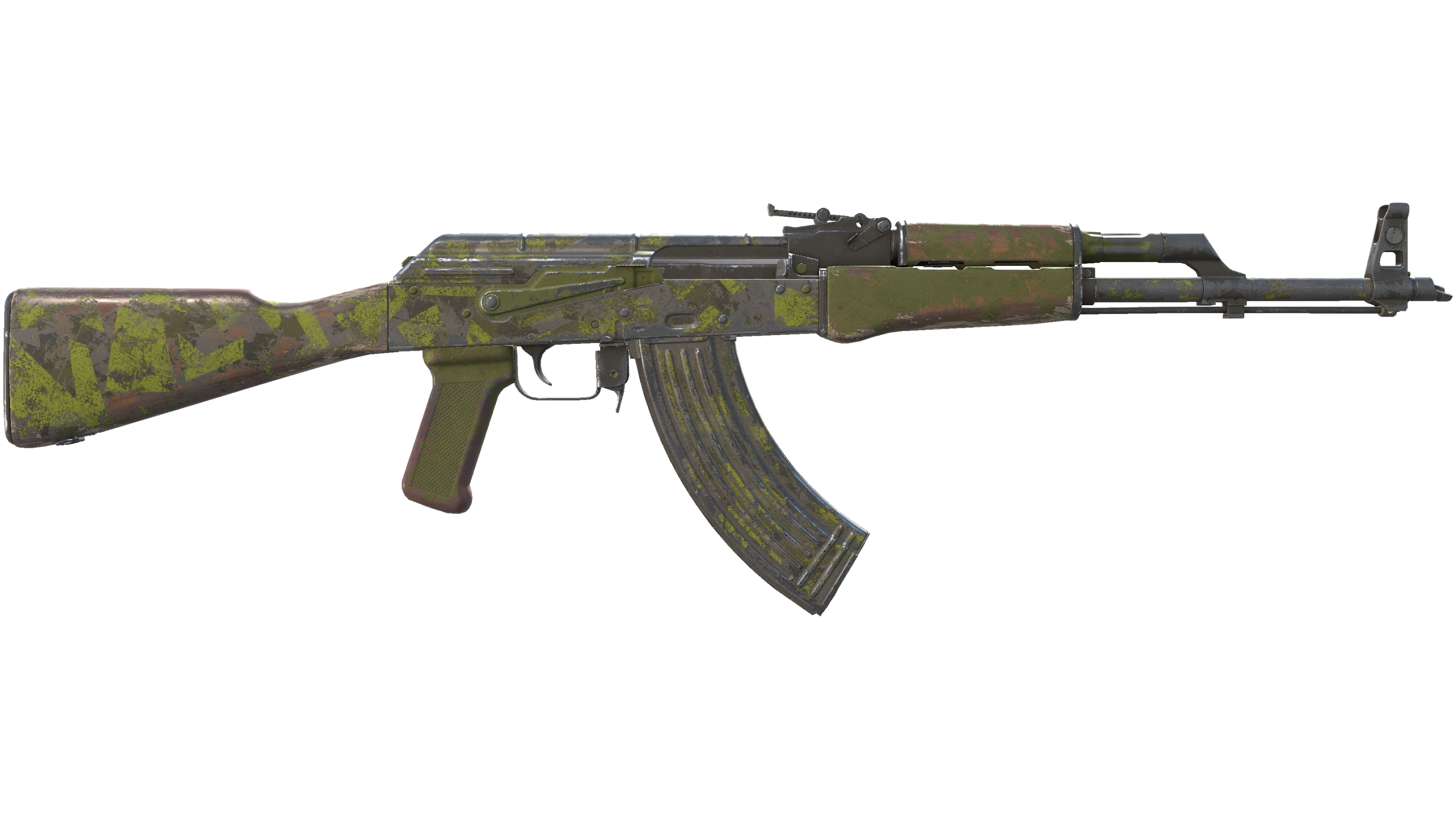 صورة مصغرة لـ AK-47 | Olive Polycam (Battle-Scarred)