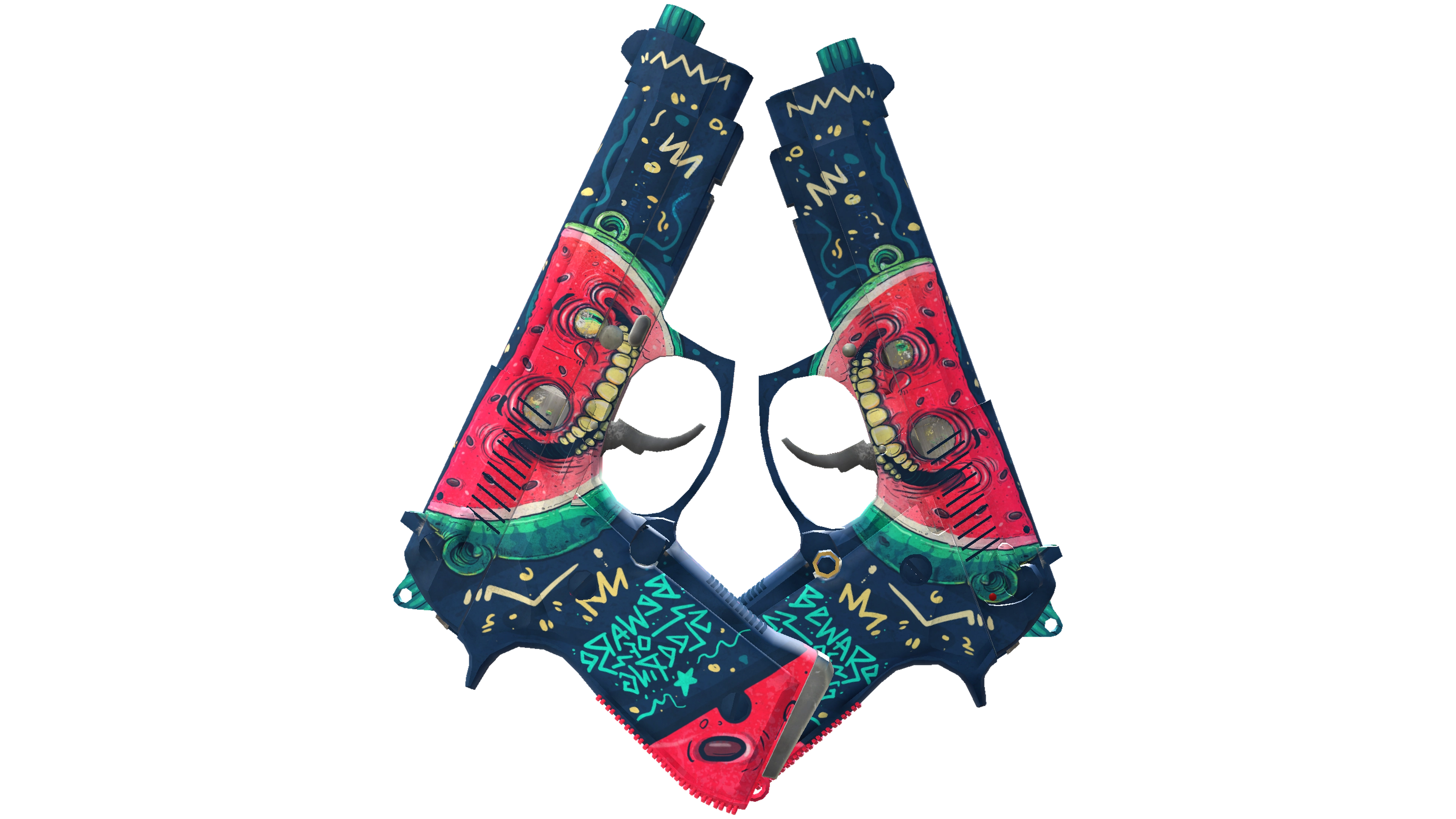 Dual Berettas | Melondrama (Well-Worn) thumbnail