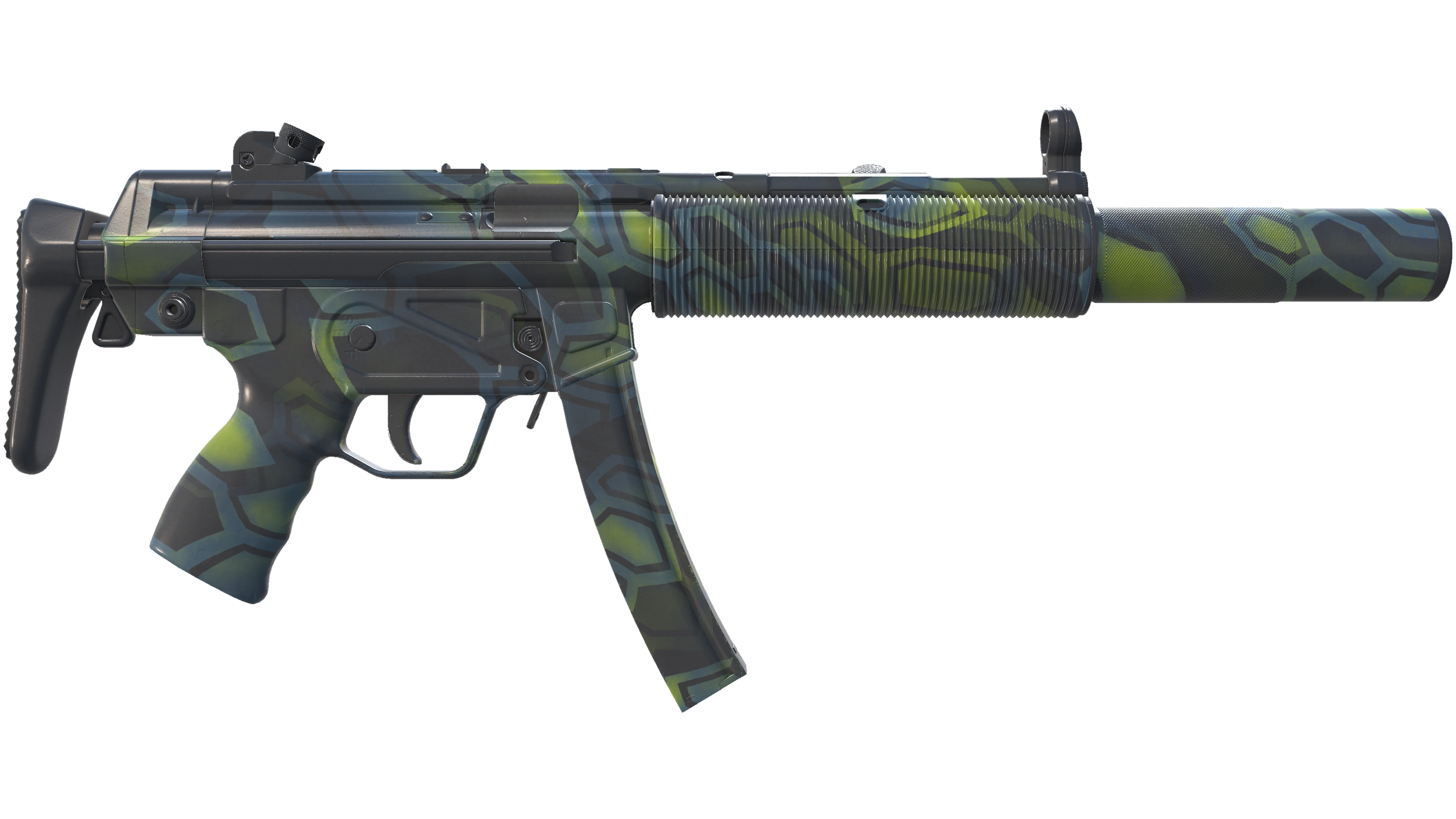 MP5-SD | Lime Hex (Minimal Wear) thumbnail