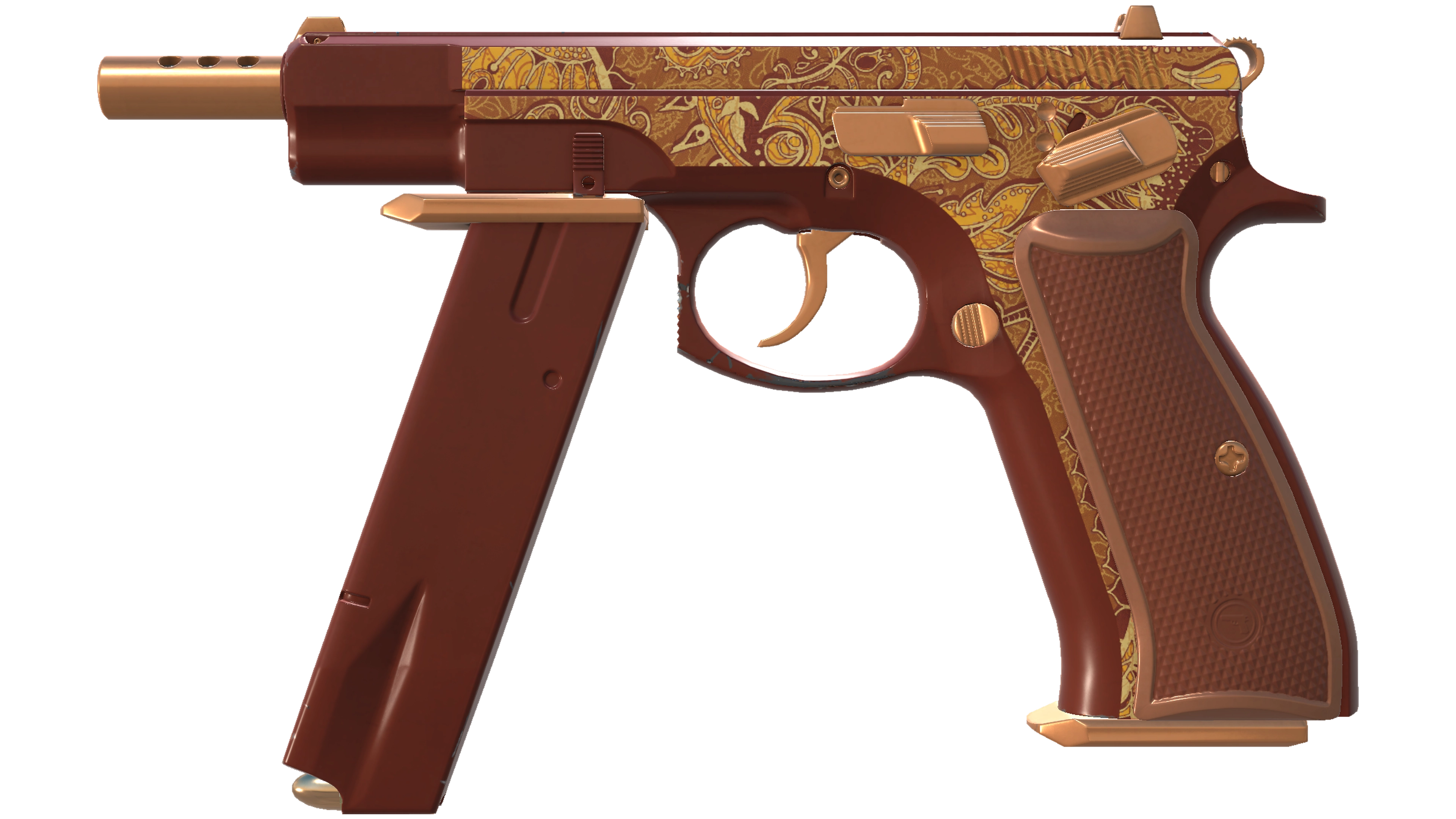 CZ75-Auto | Honey Paisley (Factory New) thumbnail
