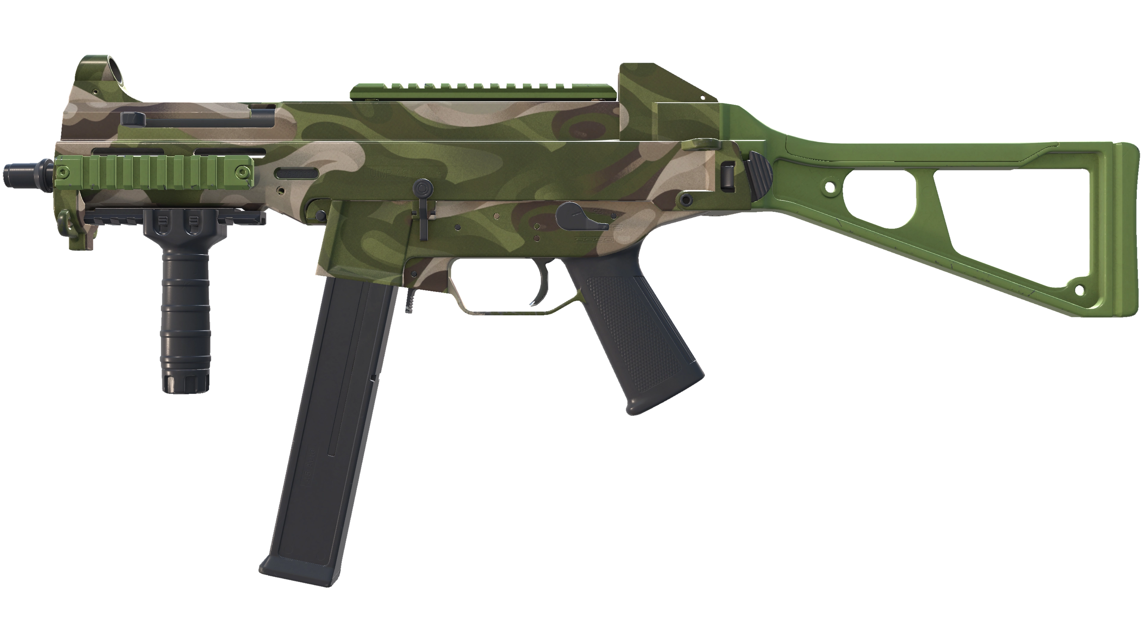 UMP-45 | Green Swirl (Factory New)