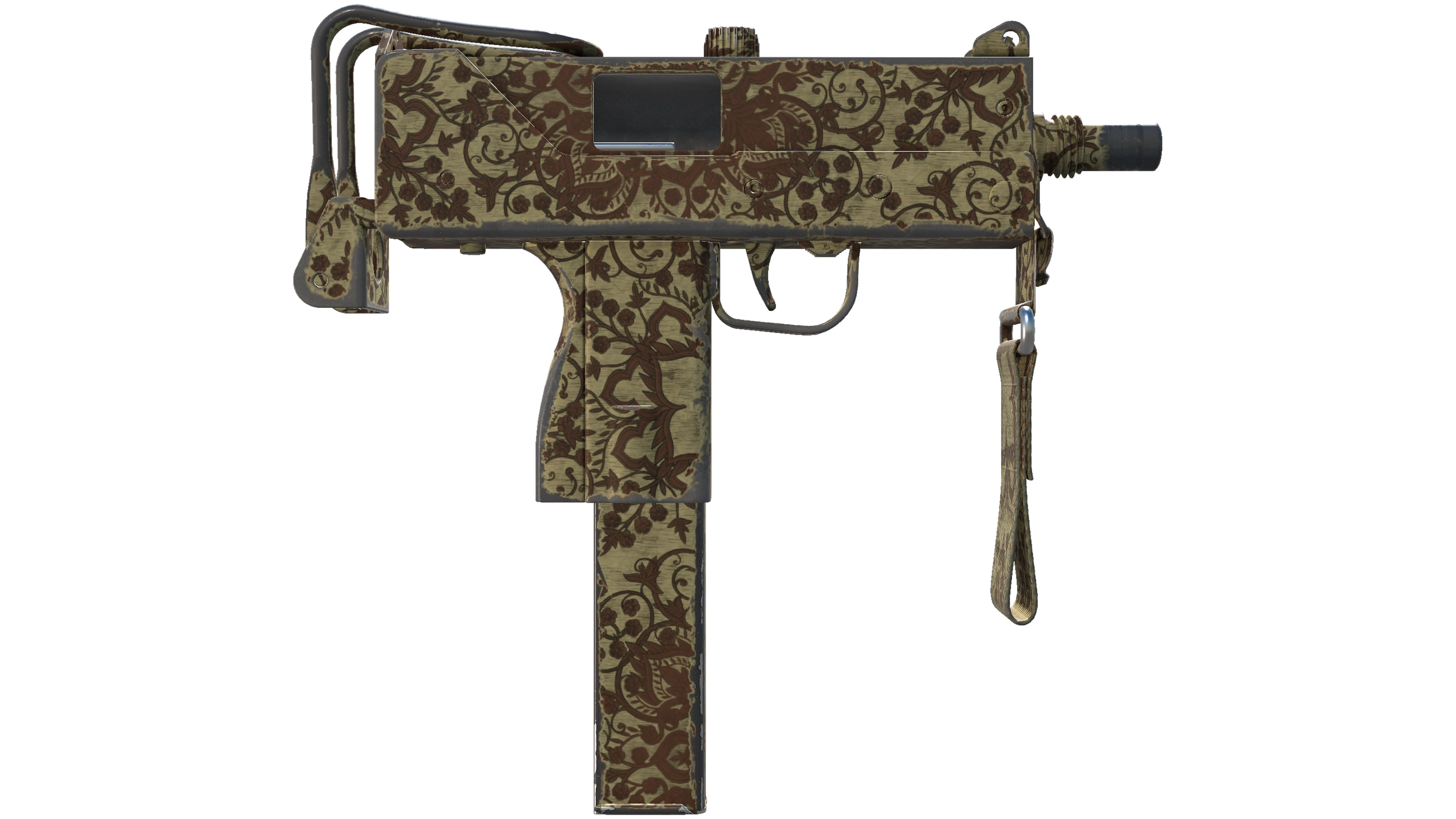 Souvenir MAC-10 | Sienna Damask (Field-Tested) thumbnail