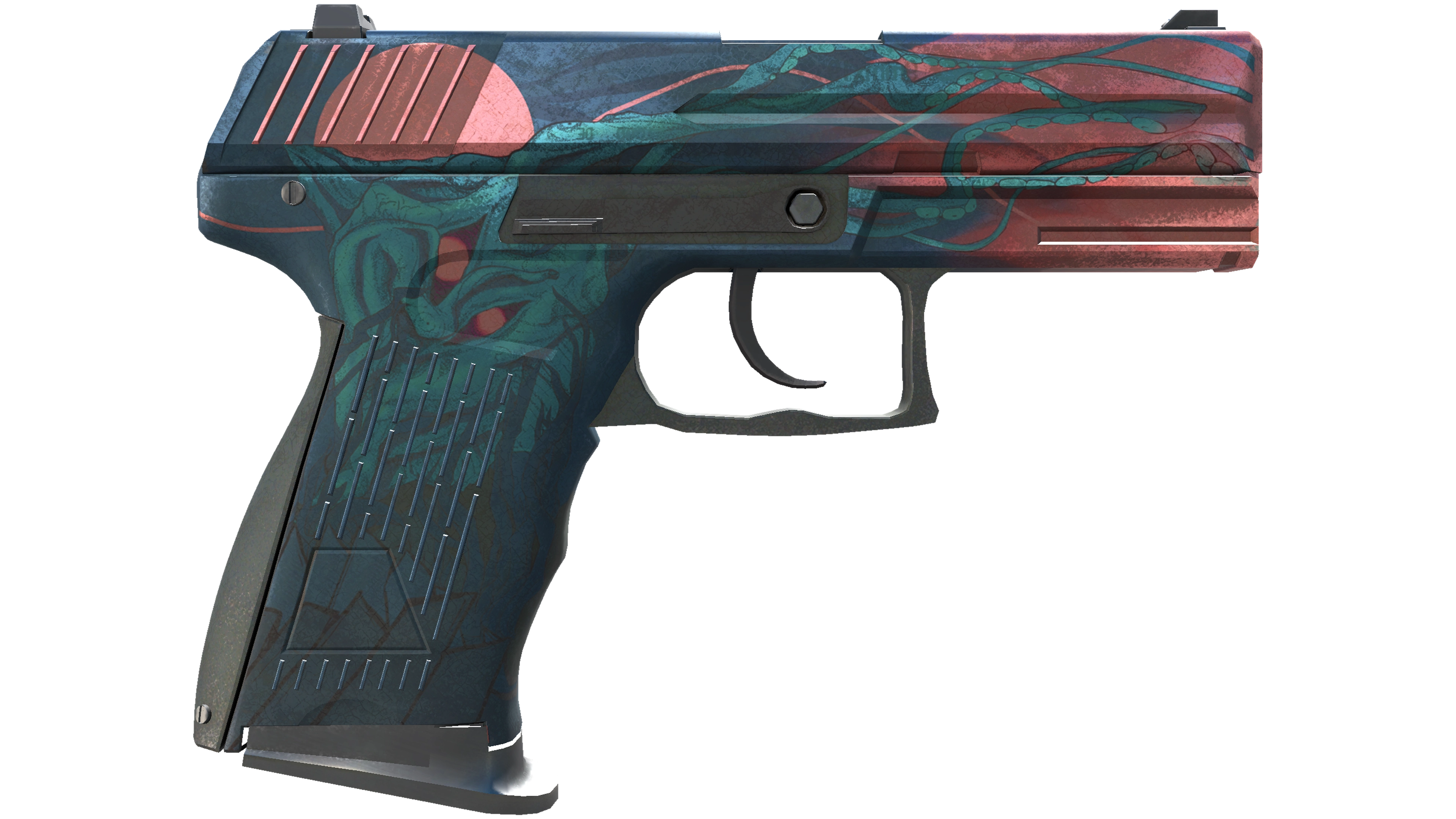 StatTrak™ P2000 | Gnarled (Battle-Scarred) thumbnail