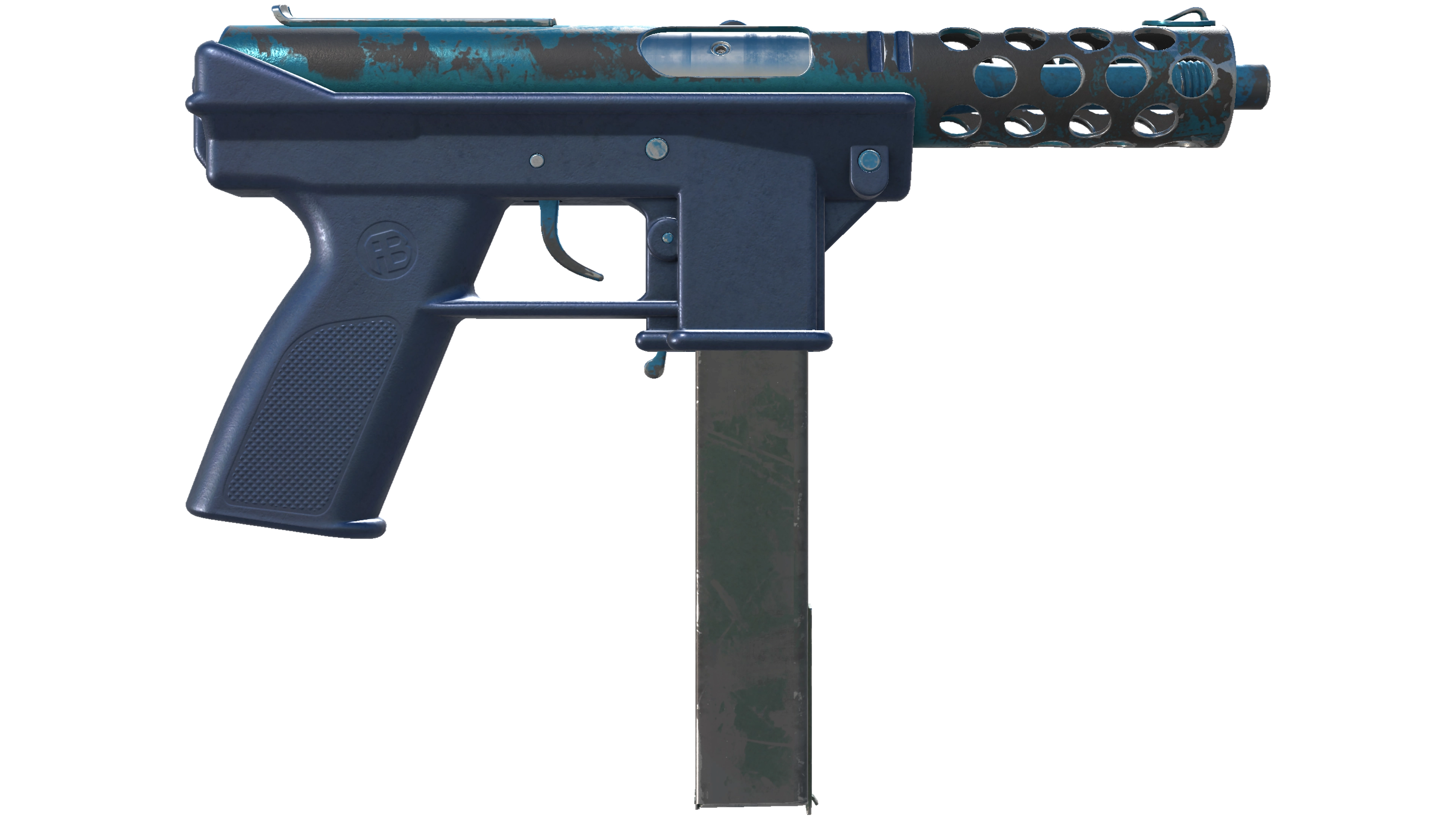 Tec-9 | Blue Blast (Battle-Scarred) thumbnail