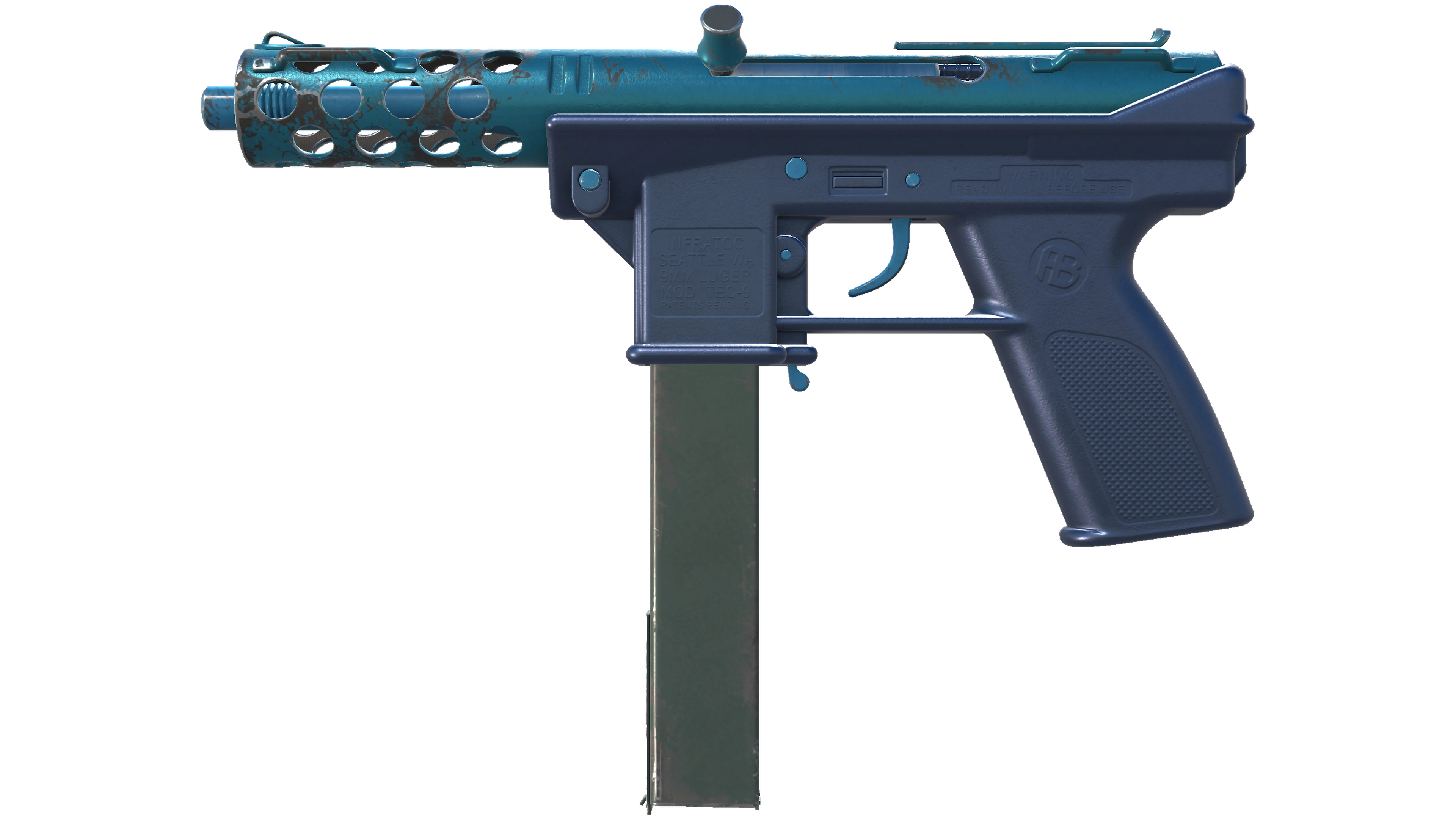 Tec-9 | Blue Blast (Field-Tested)